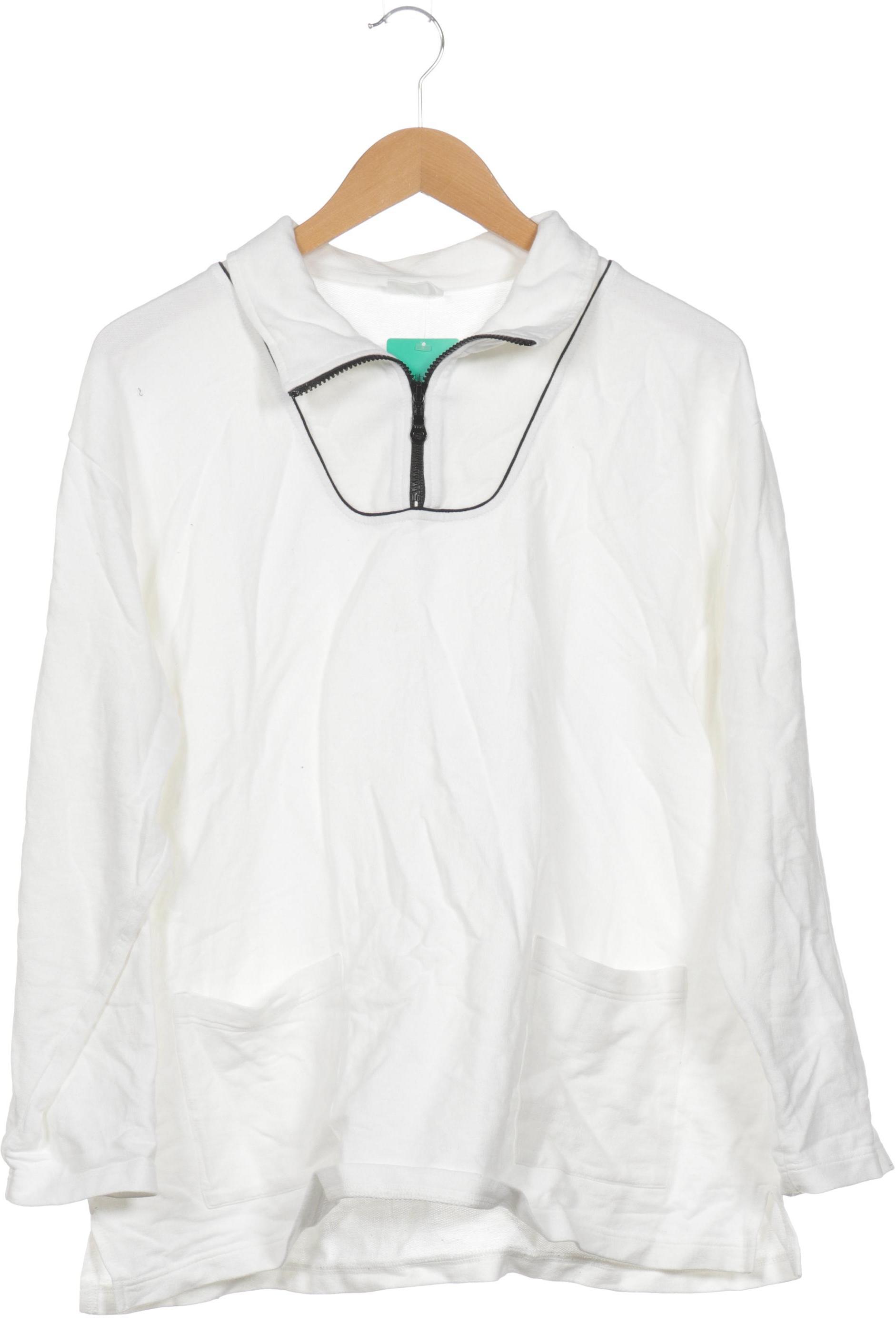 

Green Cotton Damen Sweatshirt, weiß, Gr.