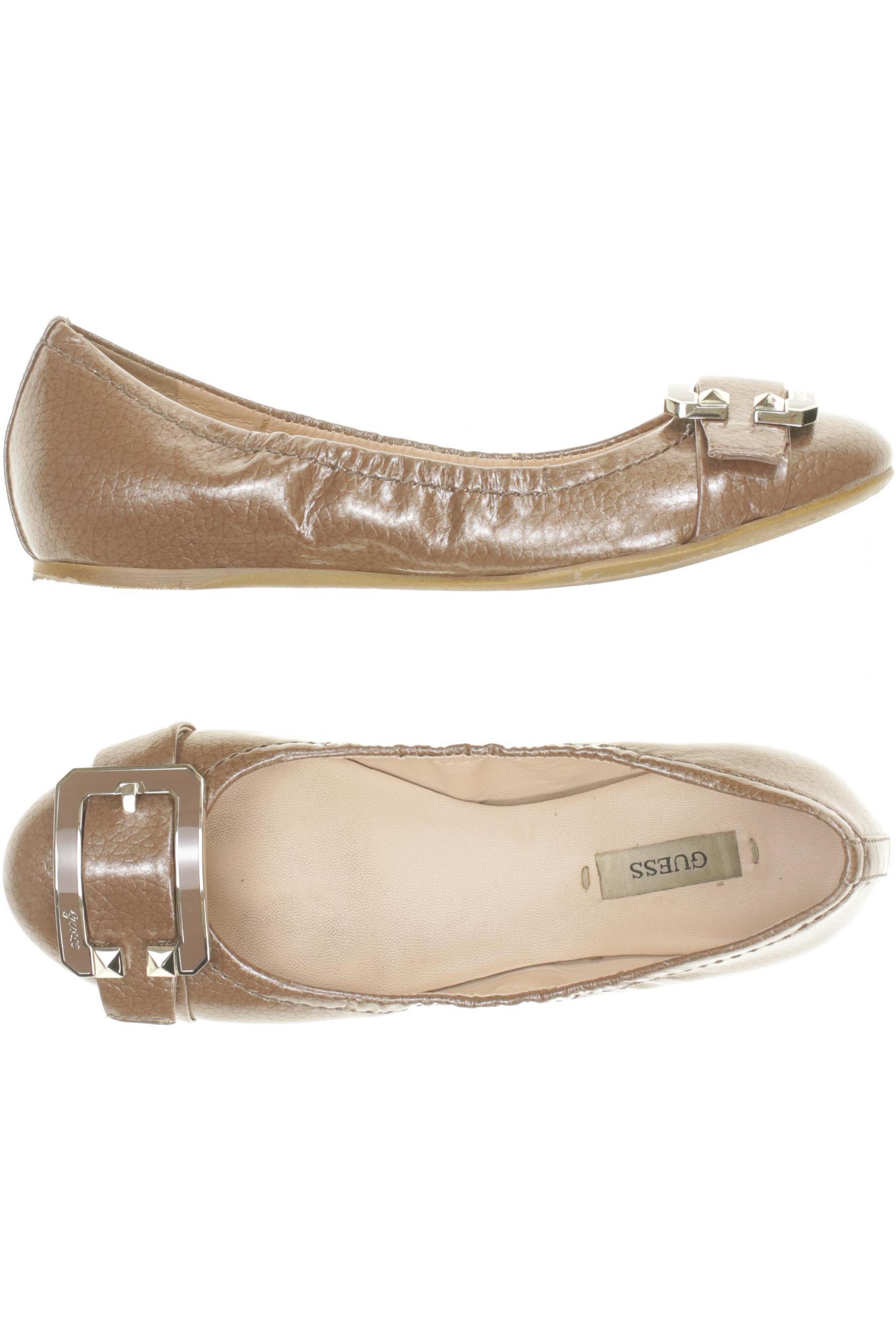 

Guess Damen Ballerinas, braun, Gr. 37
