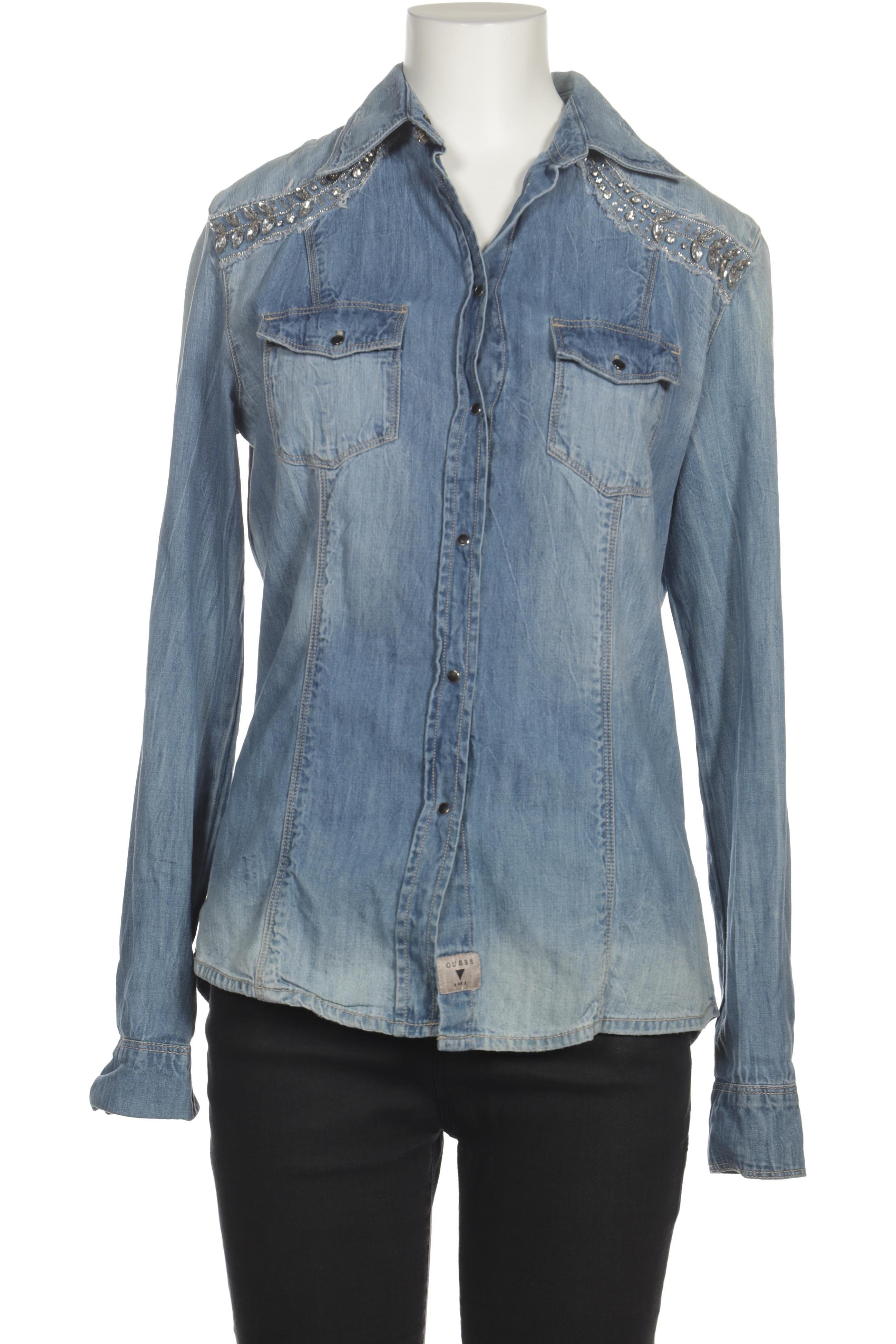 

Guess Damen Bluse, blau, Gr.