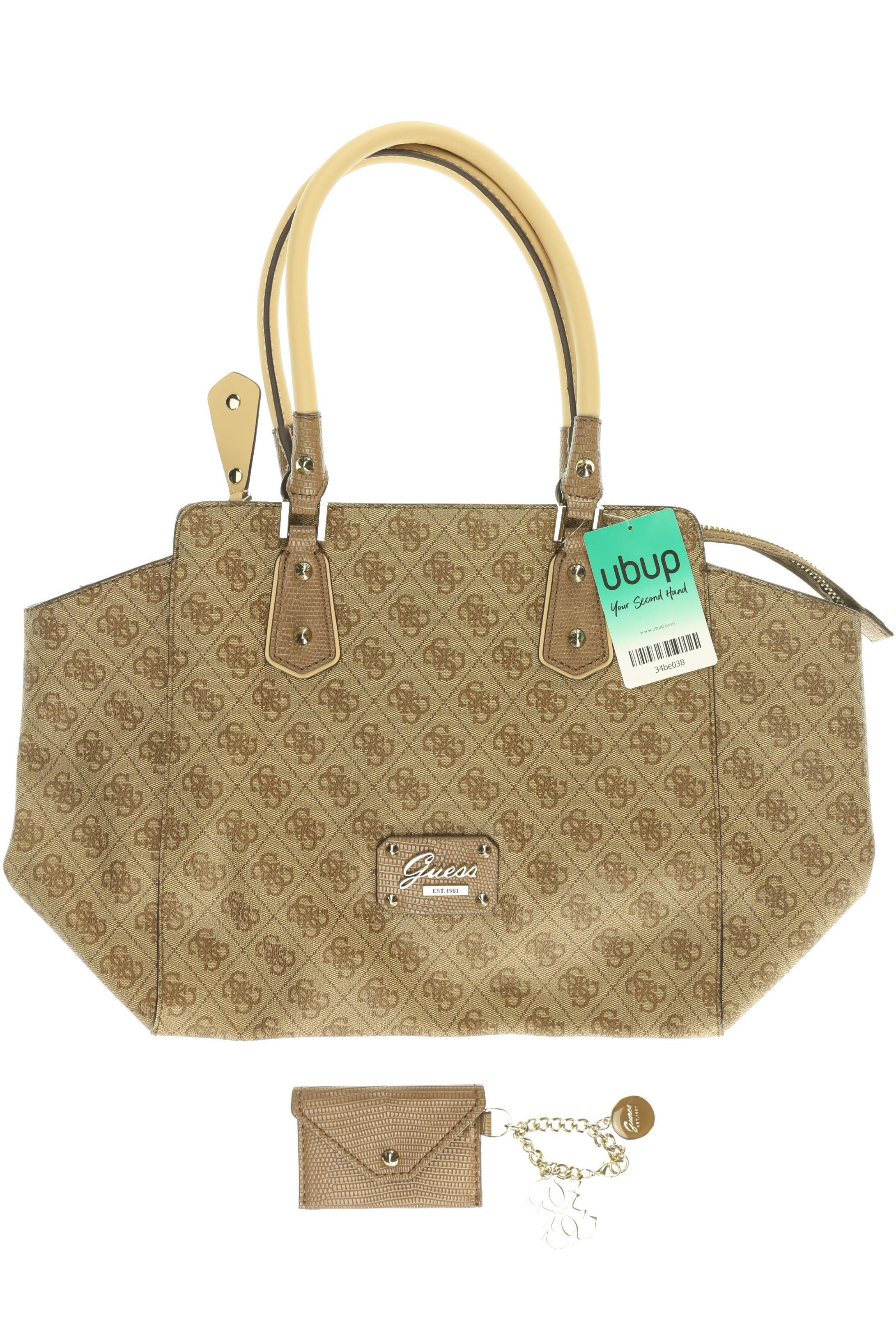 

Guess Damen Handtasche, beige, Gr.