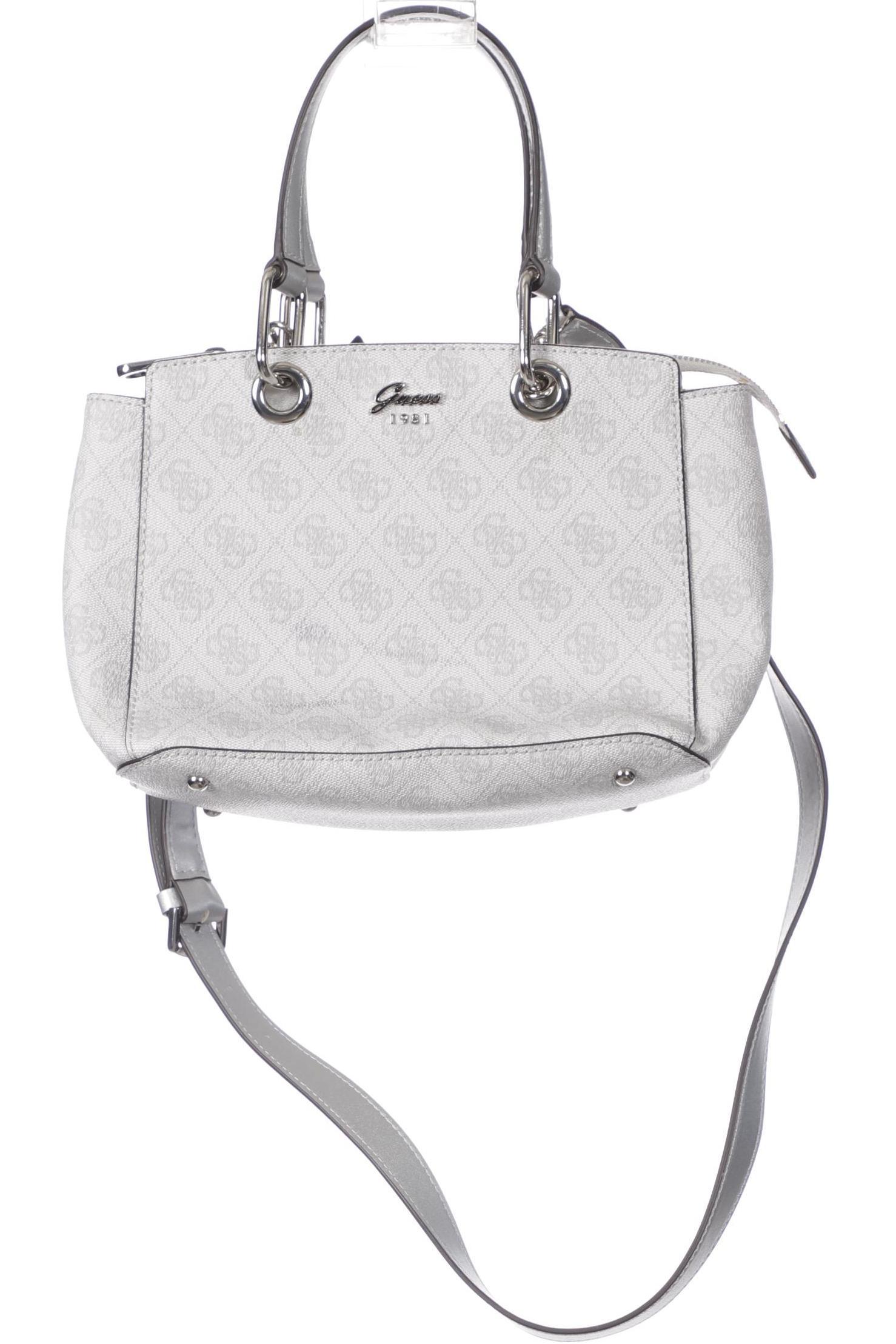 

Guess Damen Handtasche, silber, Gr.