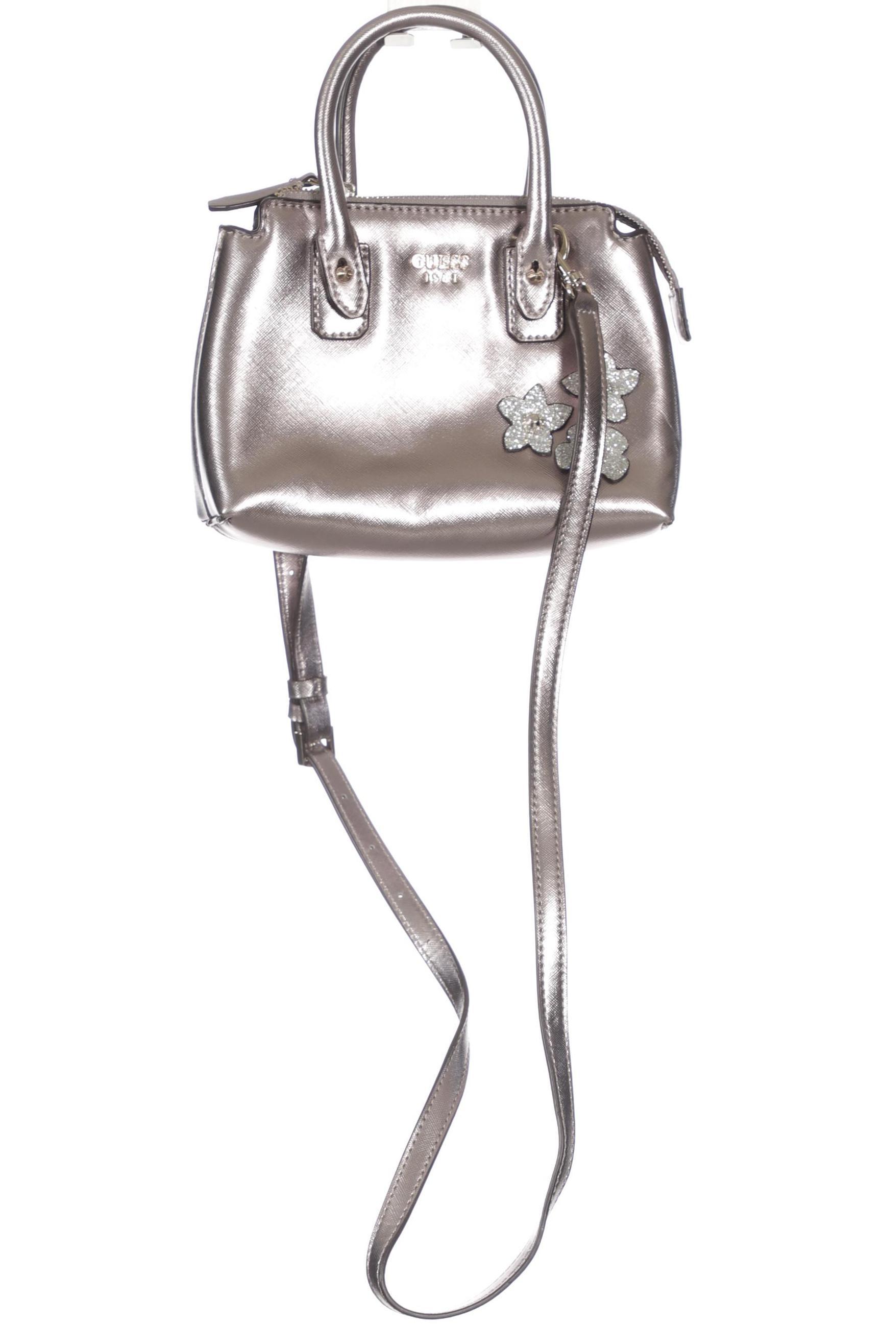

Guess Damen Handtasche, silber, Gr.