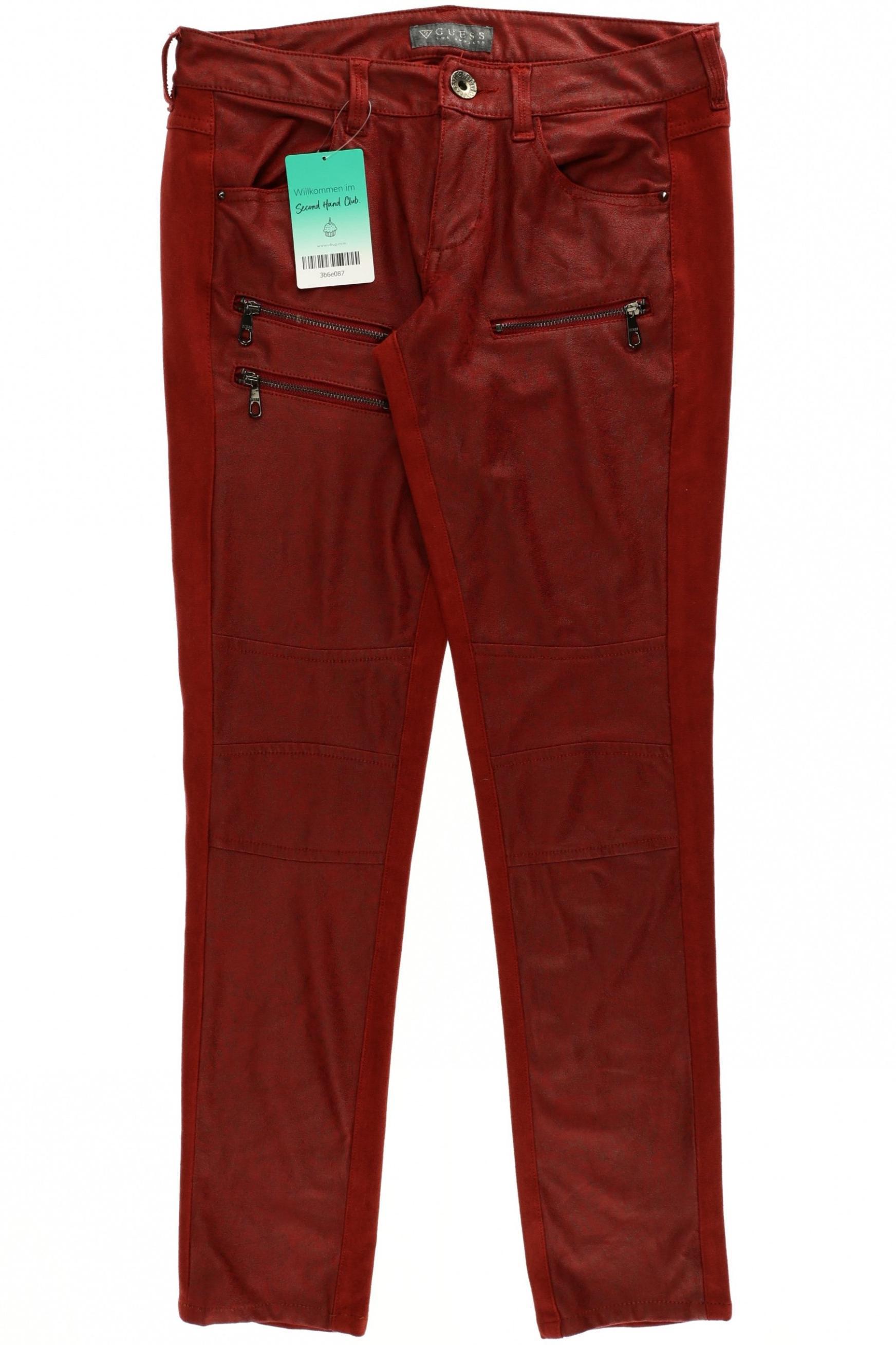 

Guess Damen Stoffhose, rot, Gr. 27