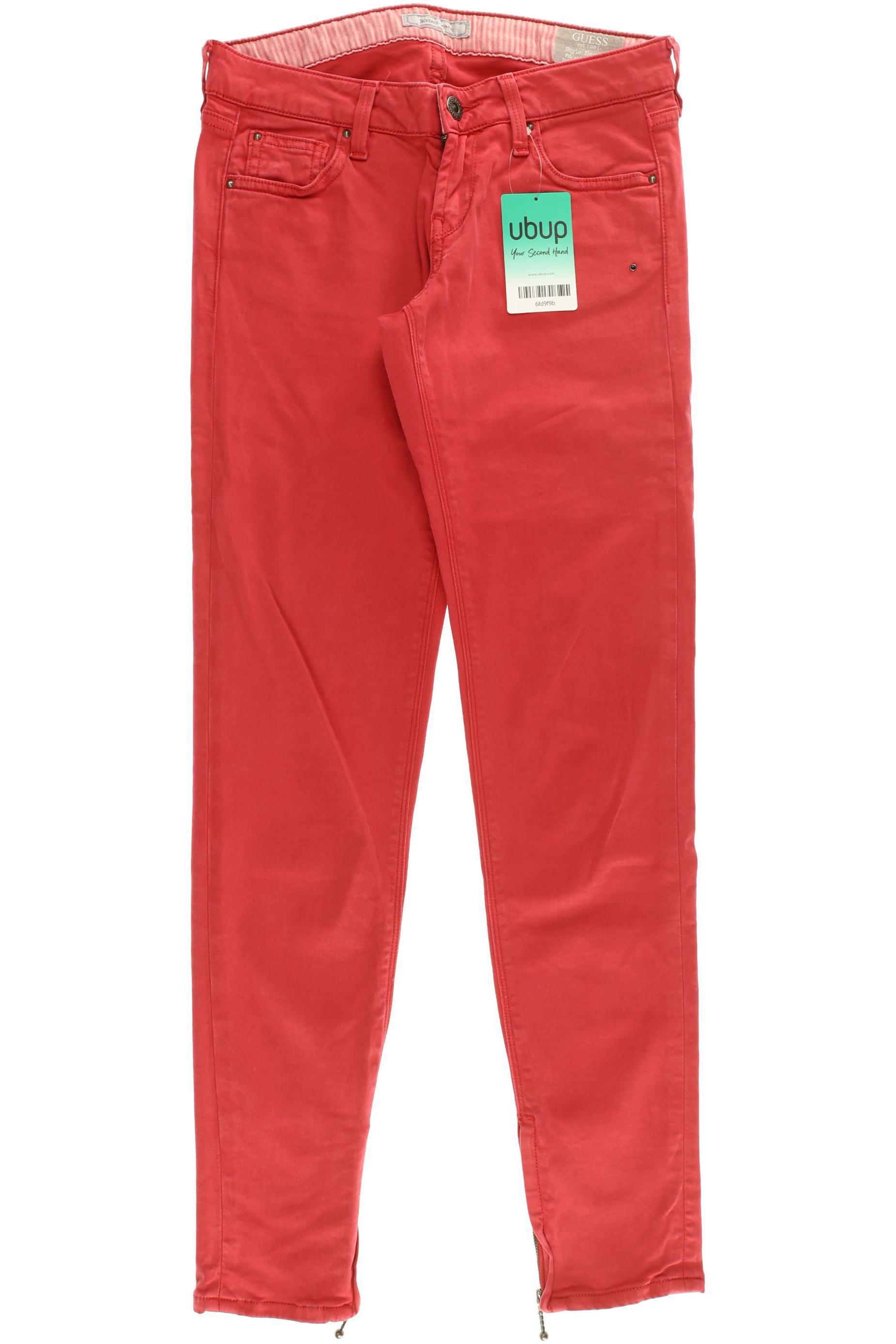 

Guess Damen Jeans, rot, Gr. 24