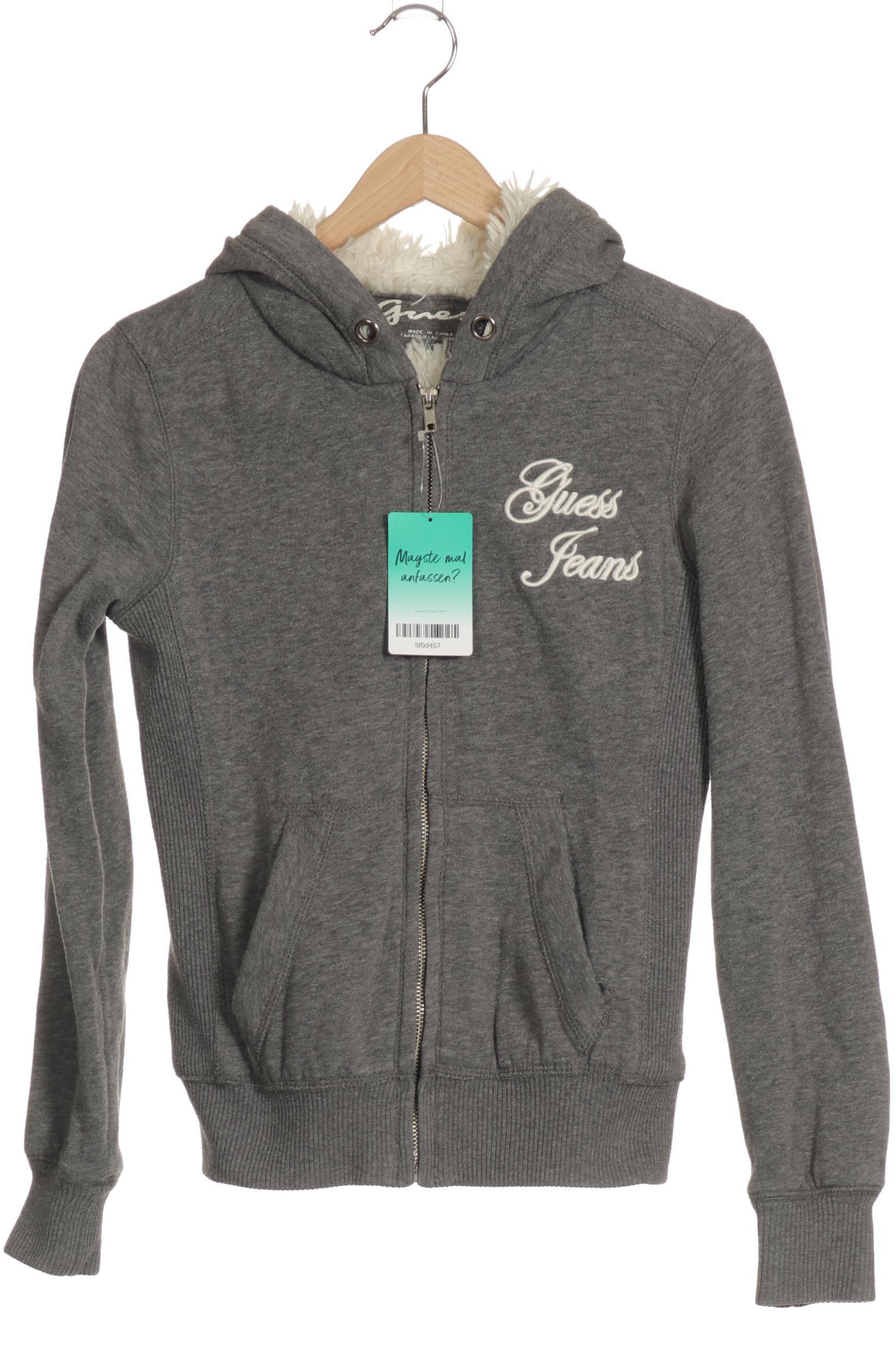 

Guess Damen Kapuzenpullover, grau, Gr.