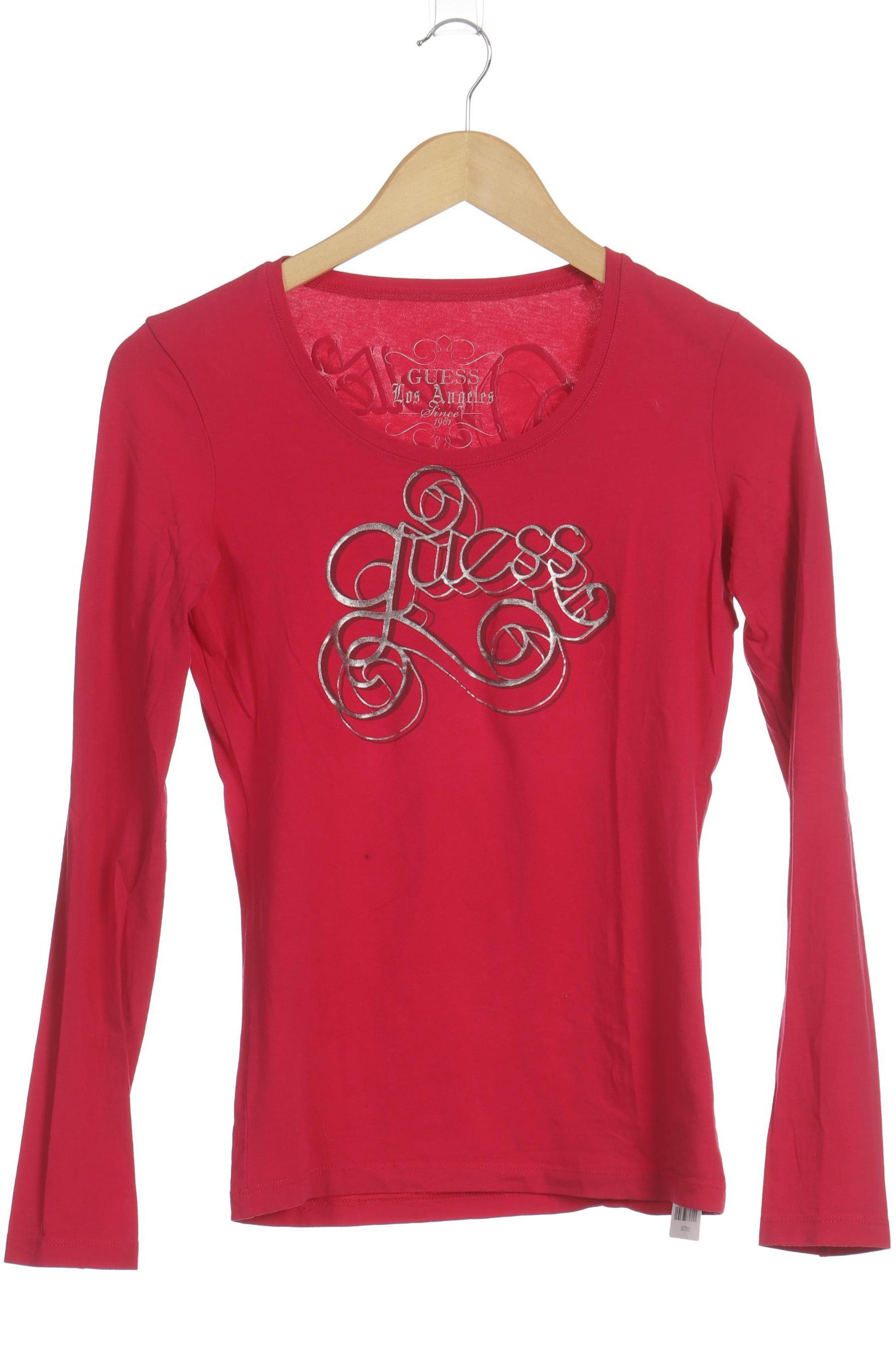 

Guess Damen Langarmshirt, pink, Gr.
