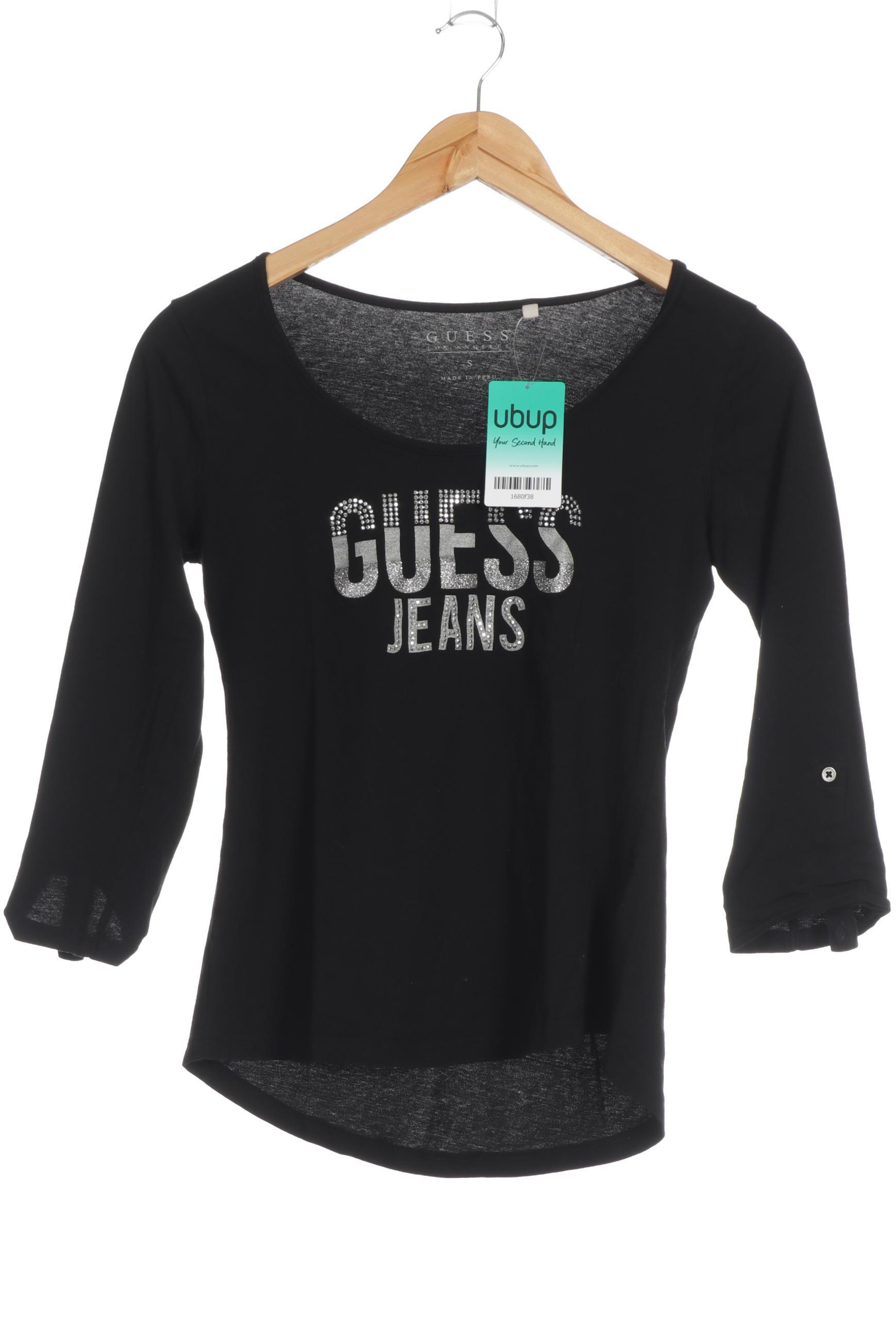 

Guess Damen Langarmshirt, schwarz, Gr.