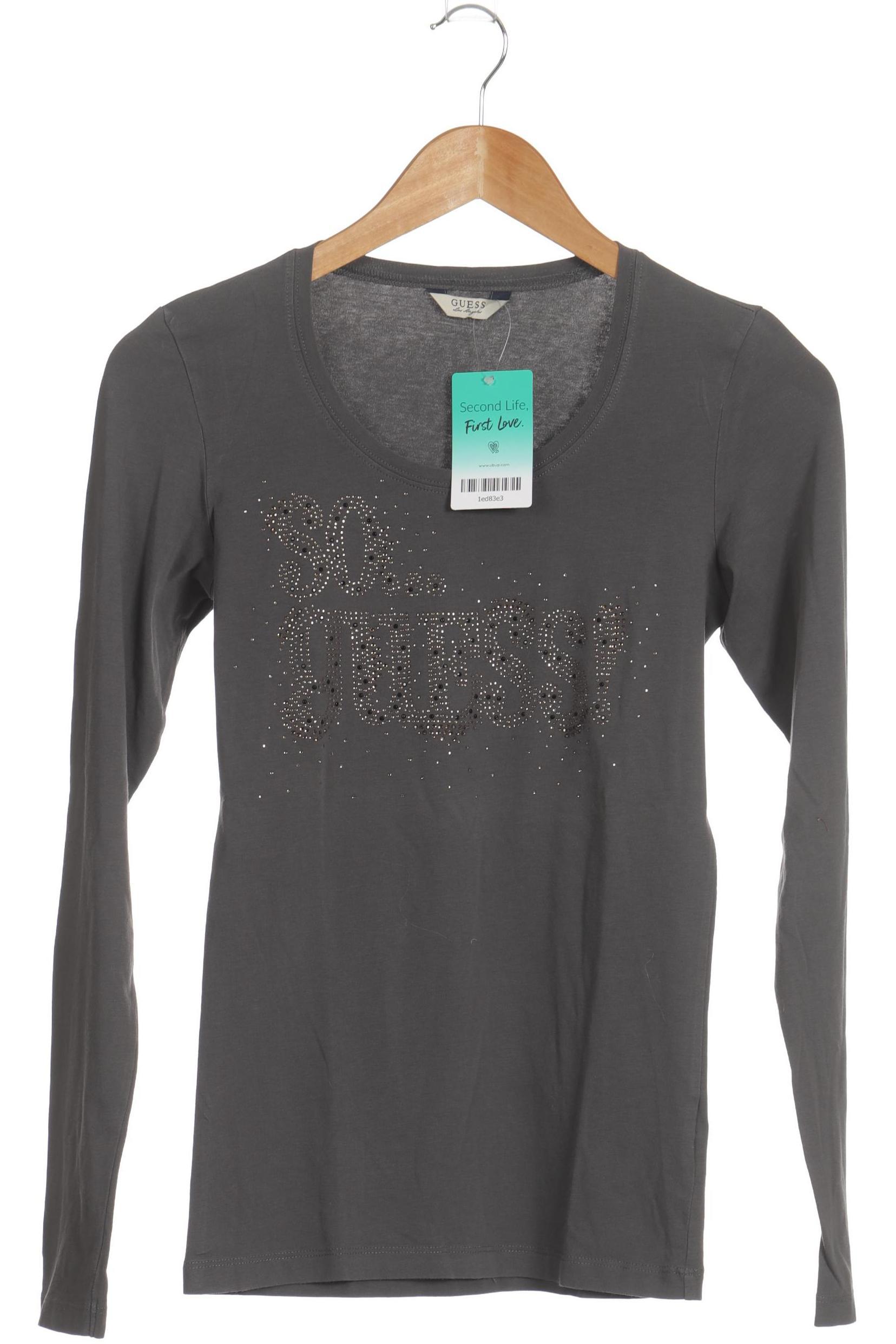 

Guess Damen Langarmshirt, grau, Gr.