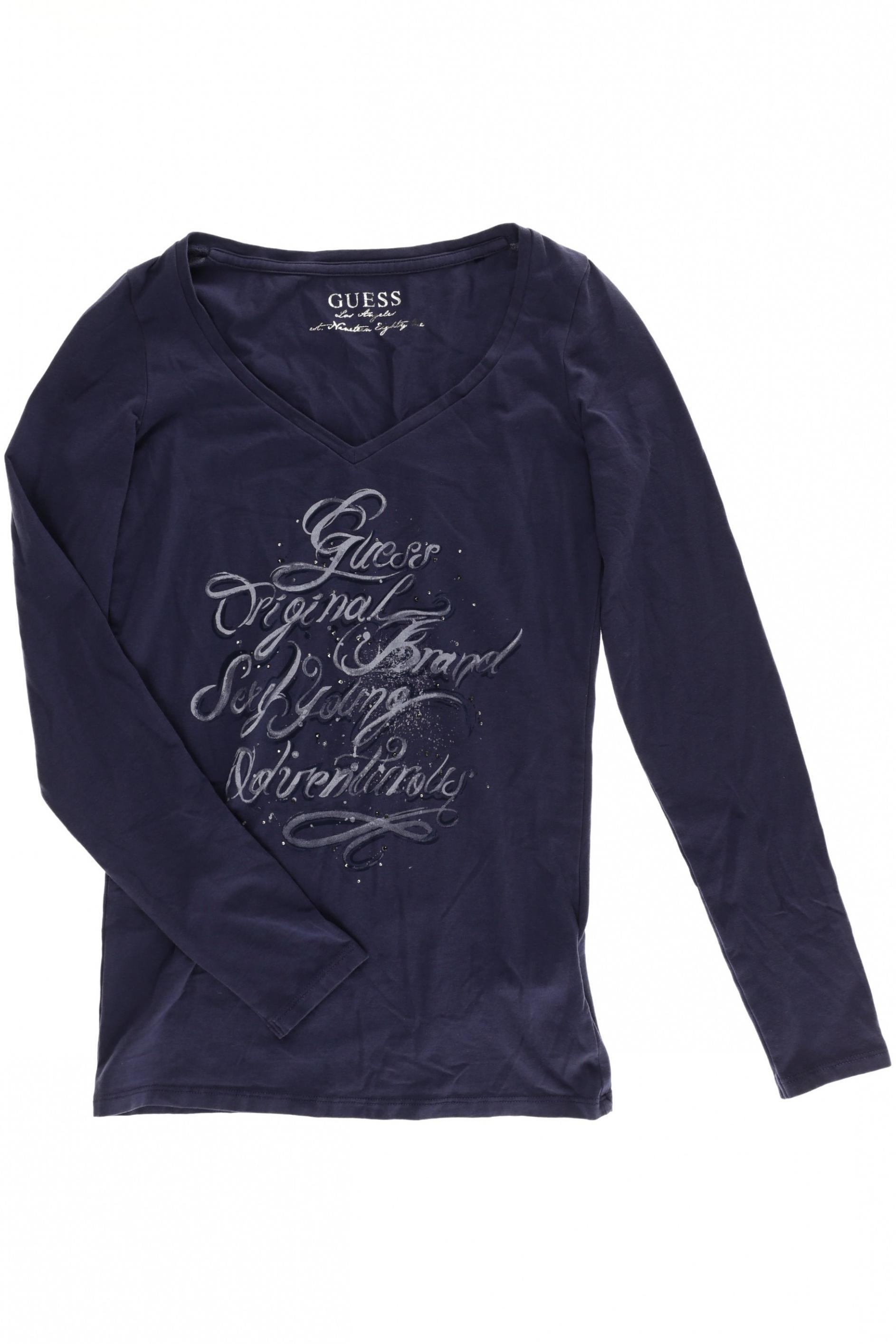 

Guess Damen Langarmshirt, lila, Gr.