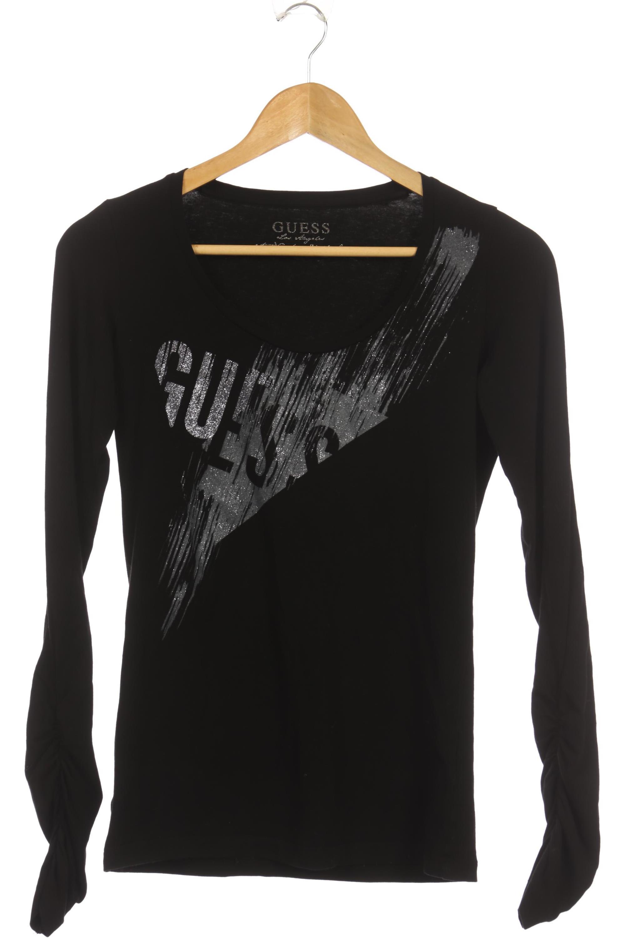 

Guess Damen Langarmshirt, schwarz, Gr.