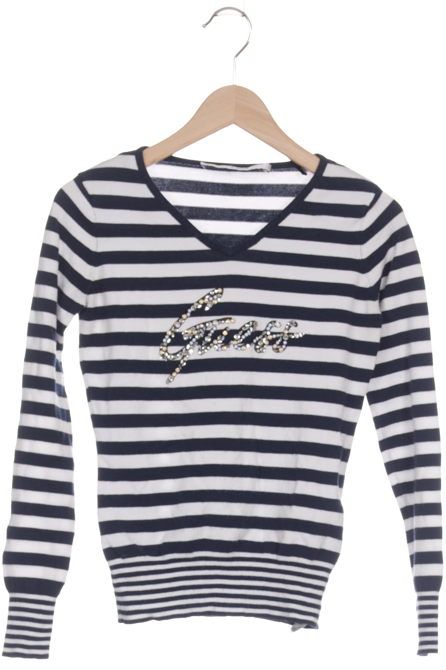 

Guess Damen Langarmshirt, blau, Gr. 38