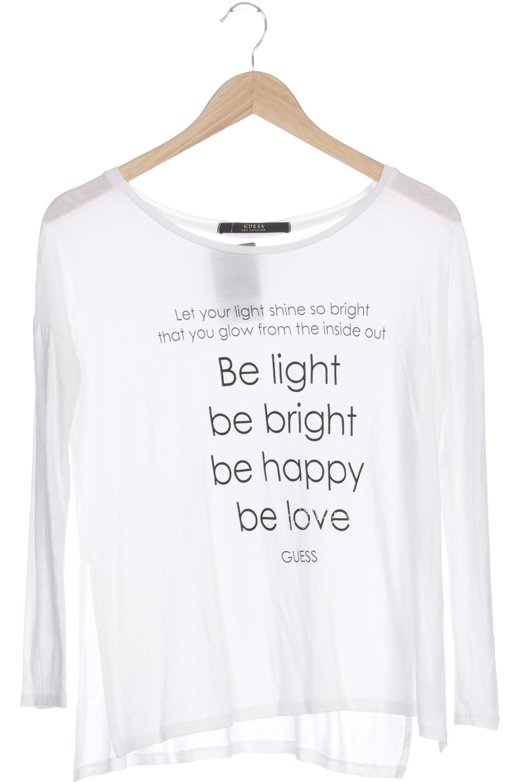 

Guess Damen Langarmshirt, weiß, Gr.