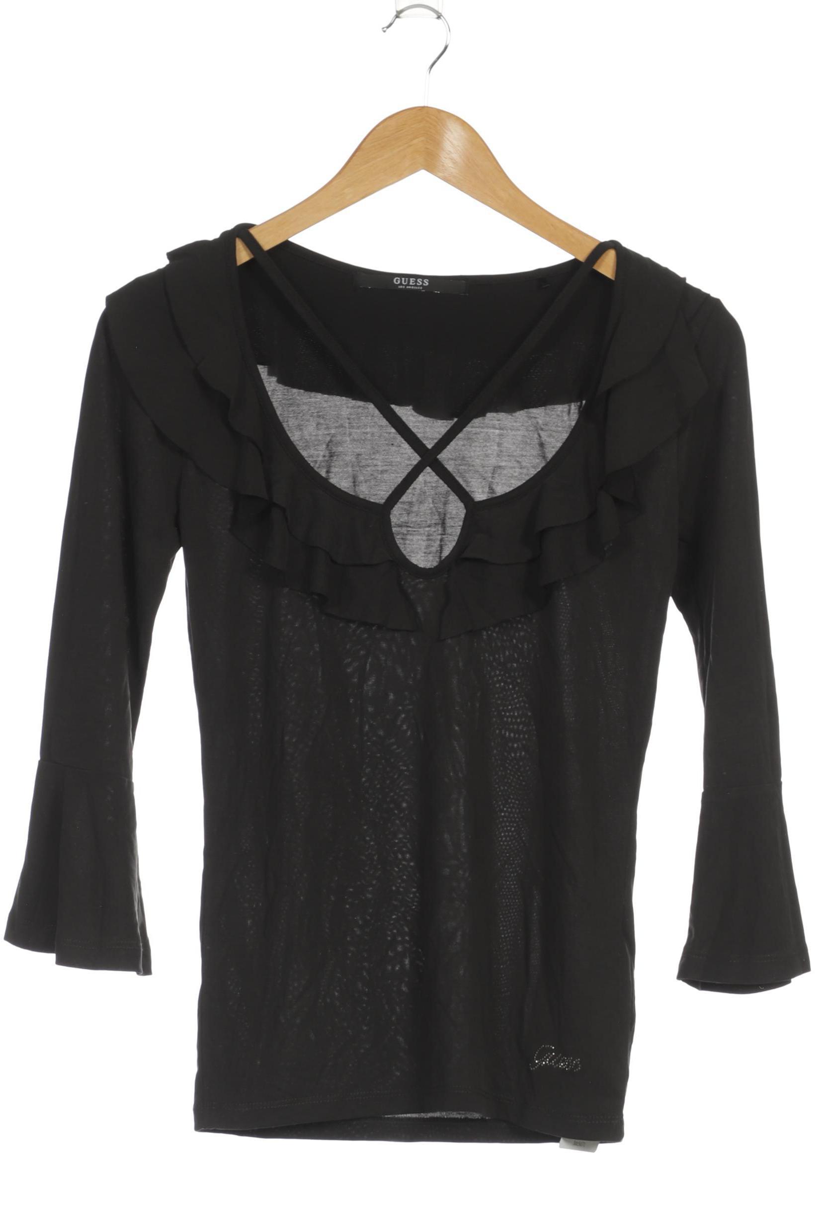 

Guess Damen Langarmshirt, schwarz, Gr.
