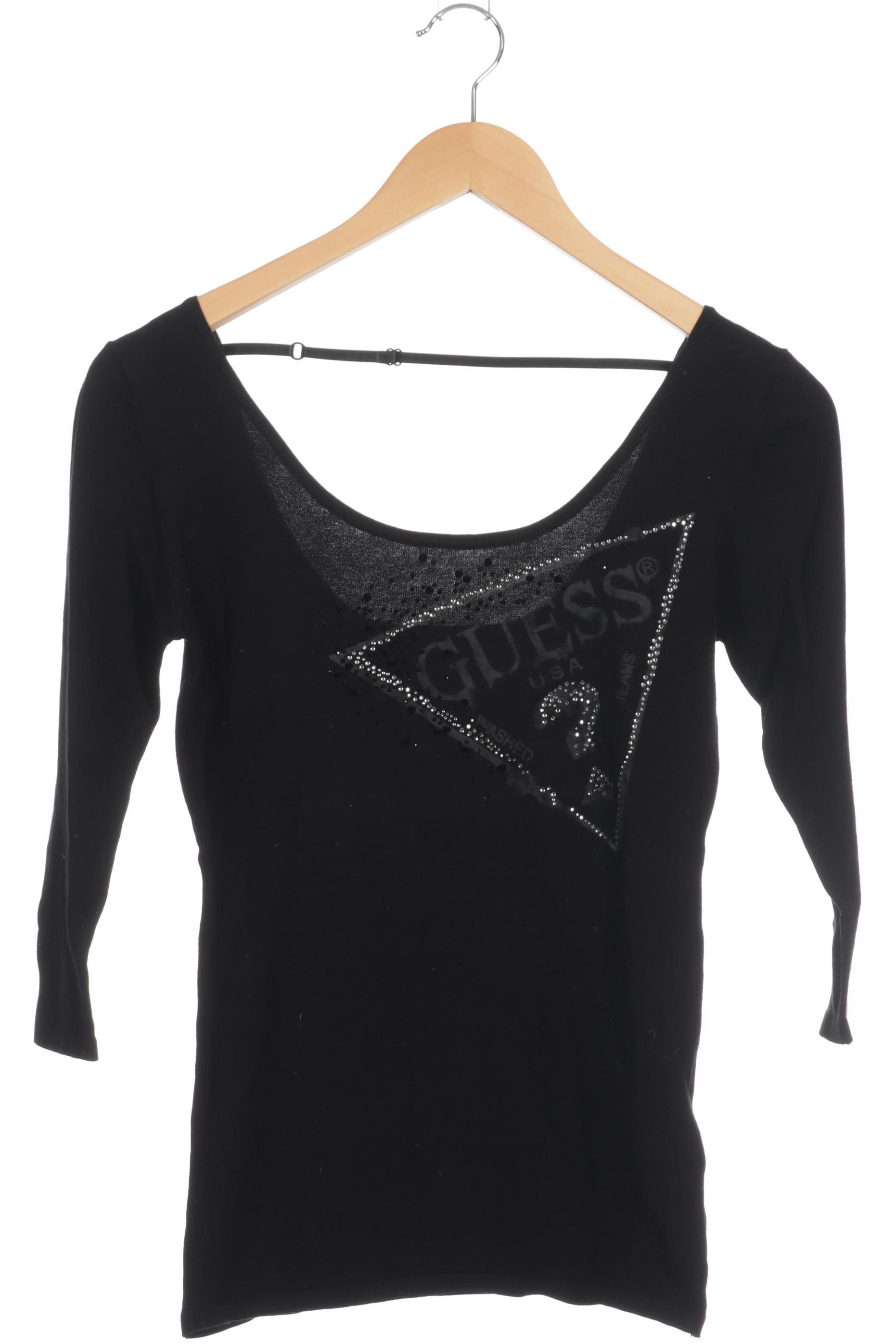 

Guess Damen Langarmshirt, schwarz, Gr.