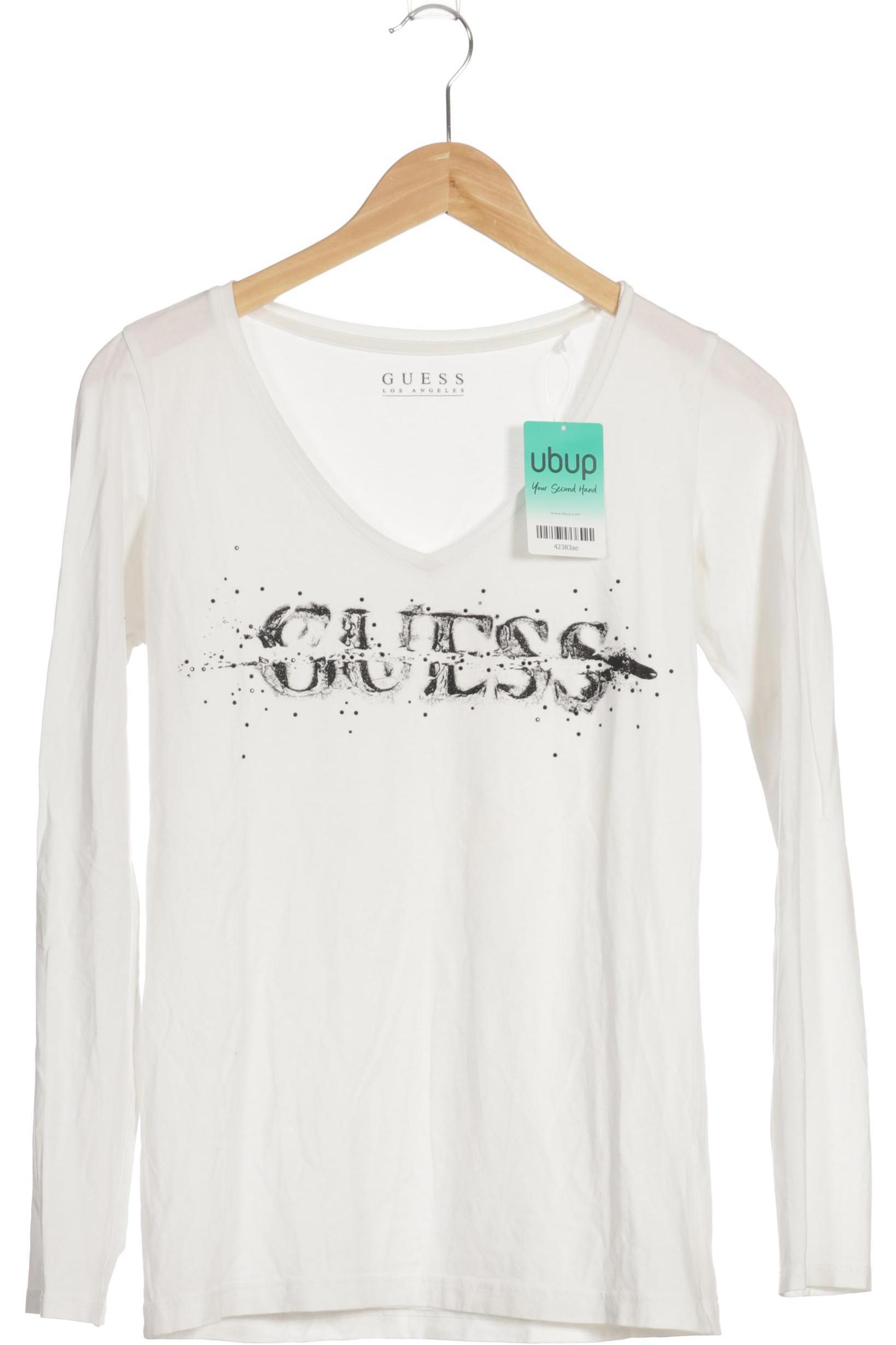 

Guess Damen Langarmshirt, weiß, Gr.