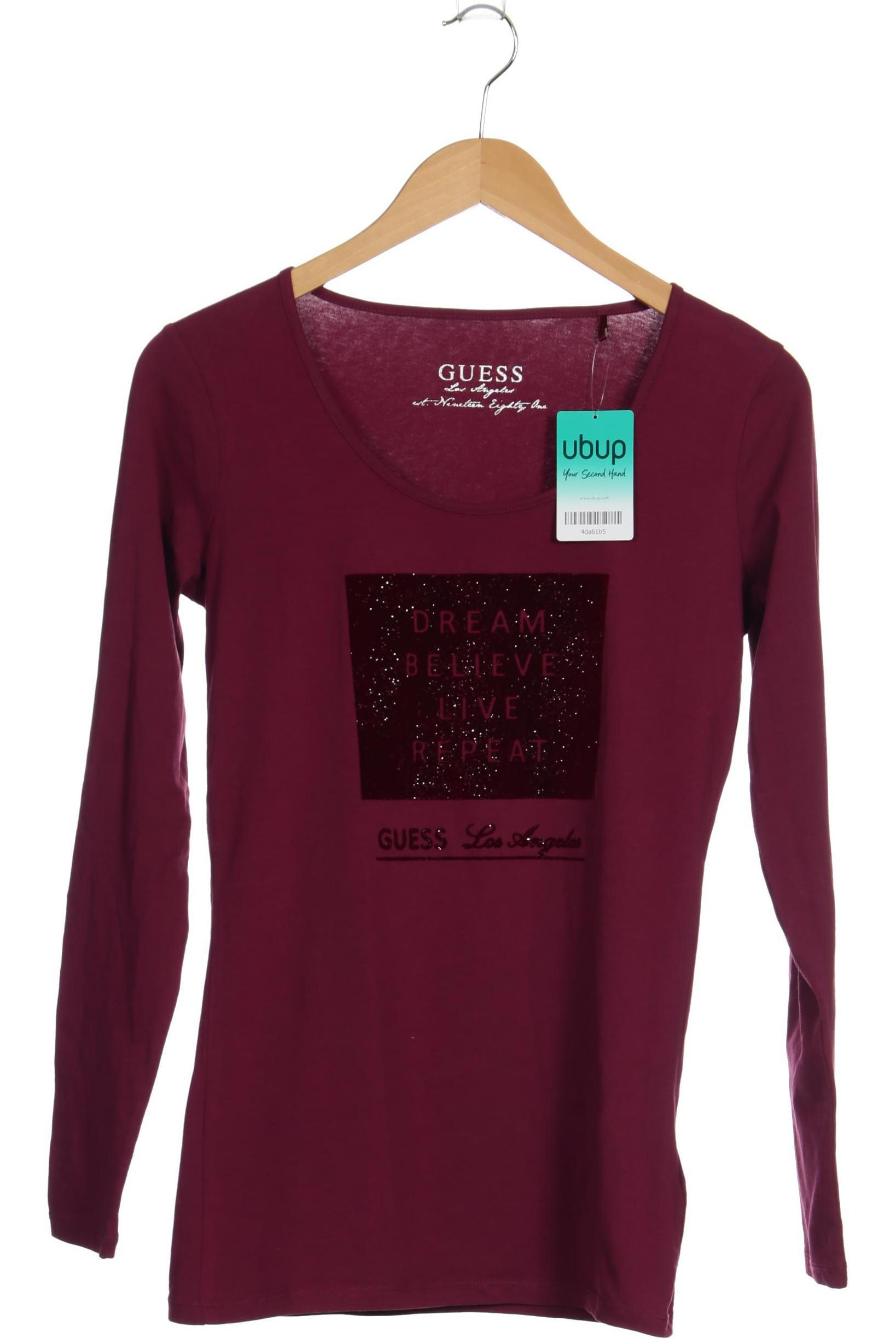 

Guess Damen Langarmshirt, rot, Gr.