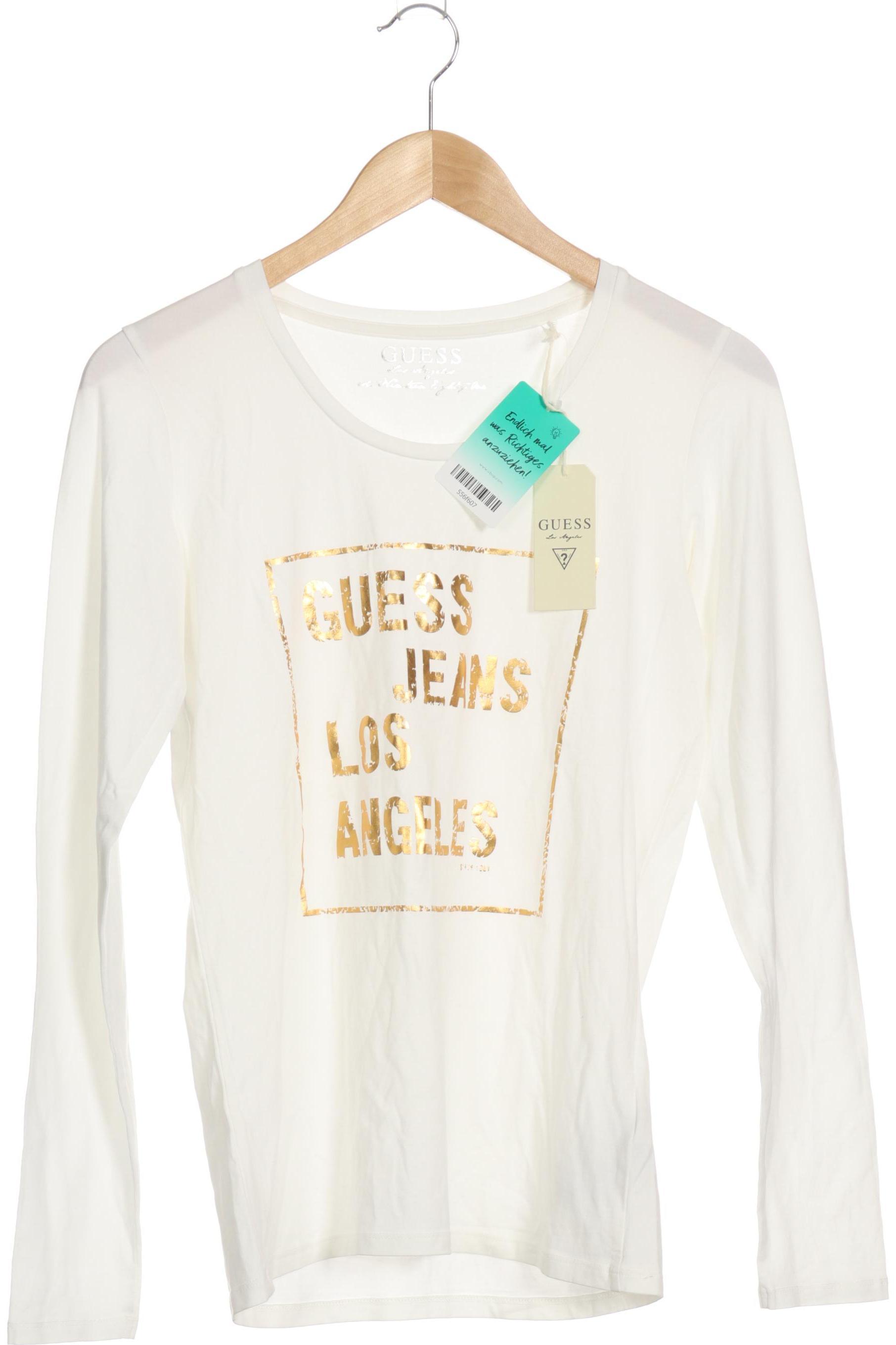 

Guess Damen Langarmshirt, weiß, Gr. 42