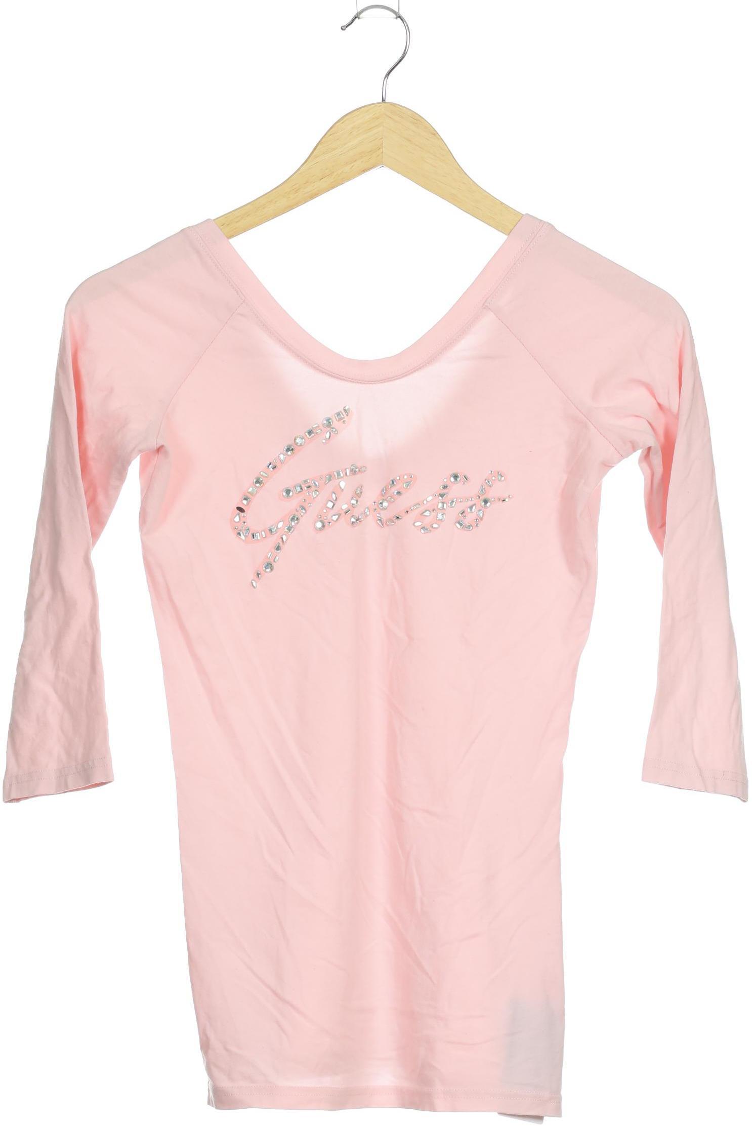 

Guess Damen Langarmshirt, pink, Gr.