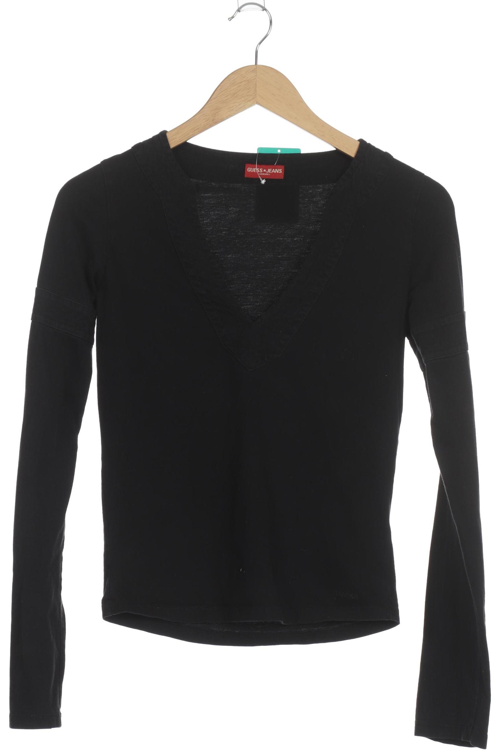 

Guess Damen Langarmshirt, schwarz, Gr.