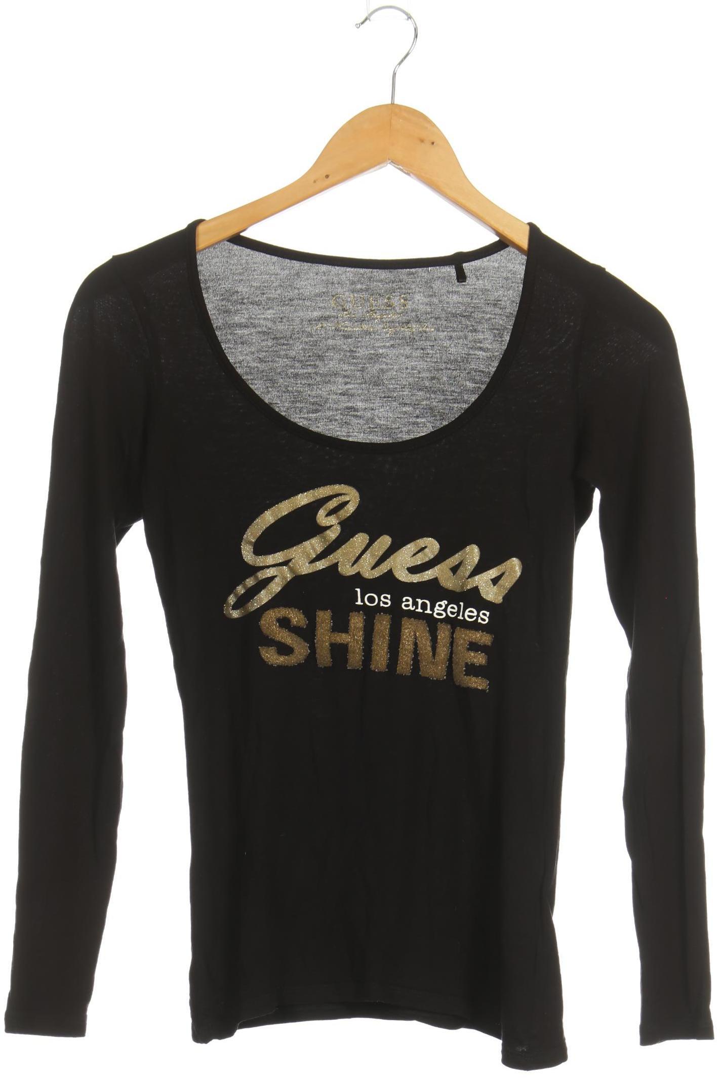 

Guess Damen Langarmshirt, schwarz, Gr. 38