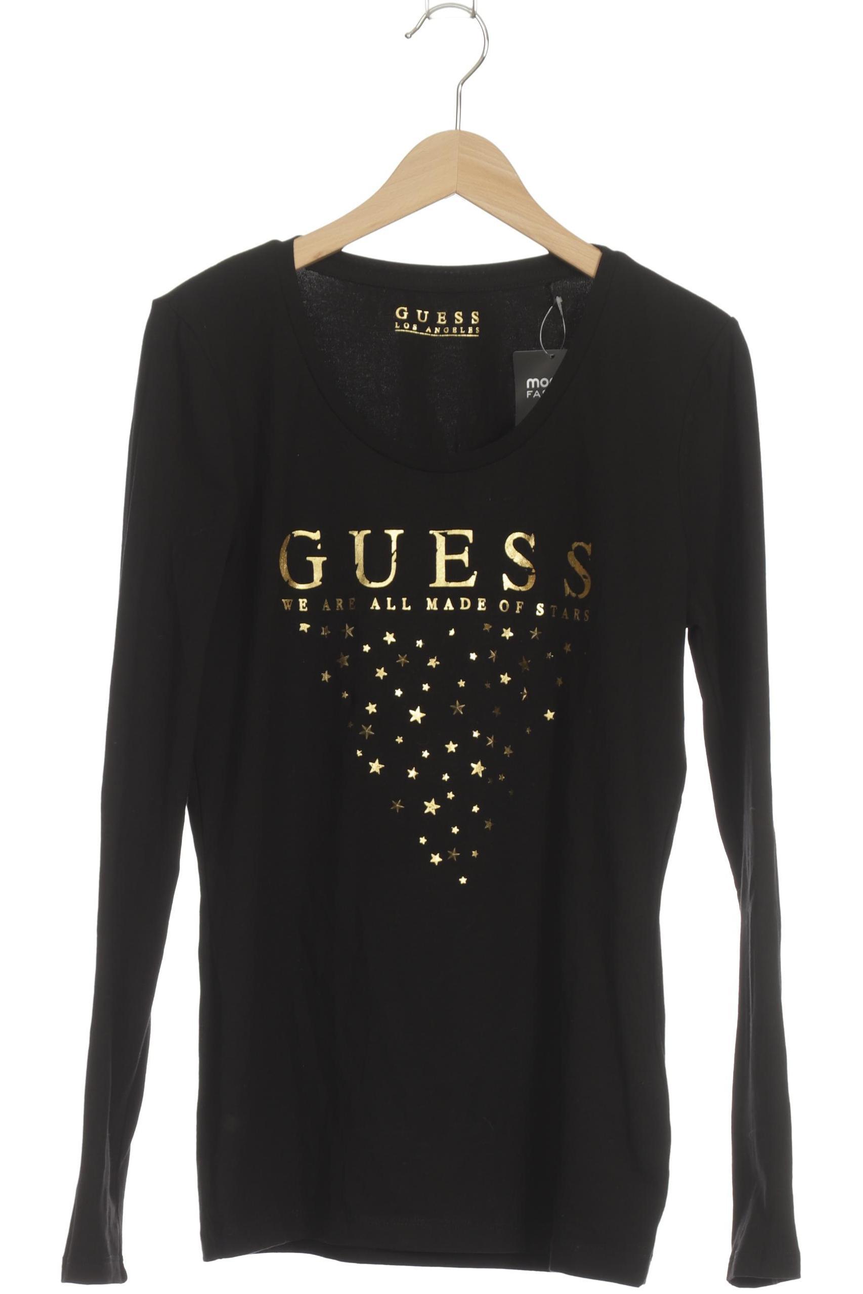 

Guess Damen Langarmshirt, schwarz, Gr.
