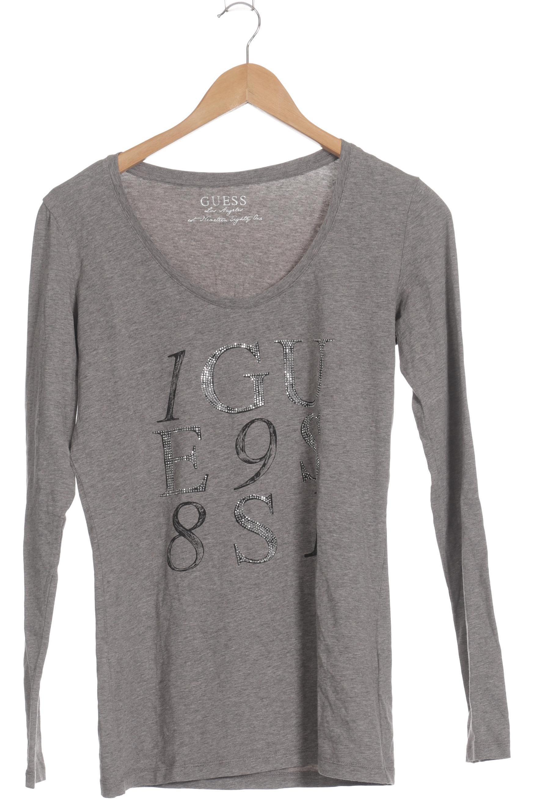 

Guess Damen Langarmshirt, grau, Gr.