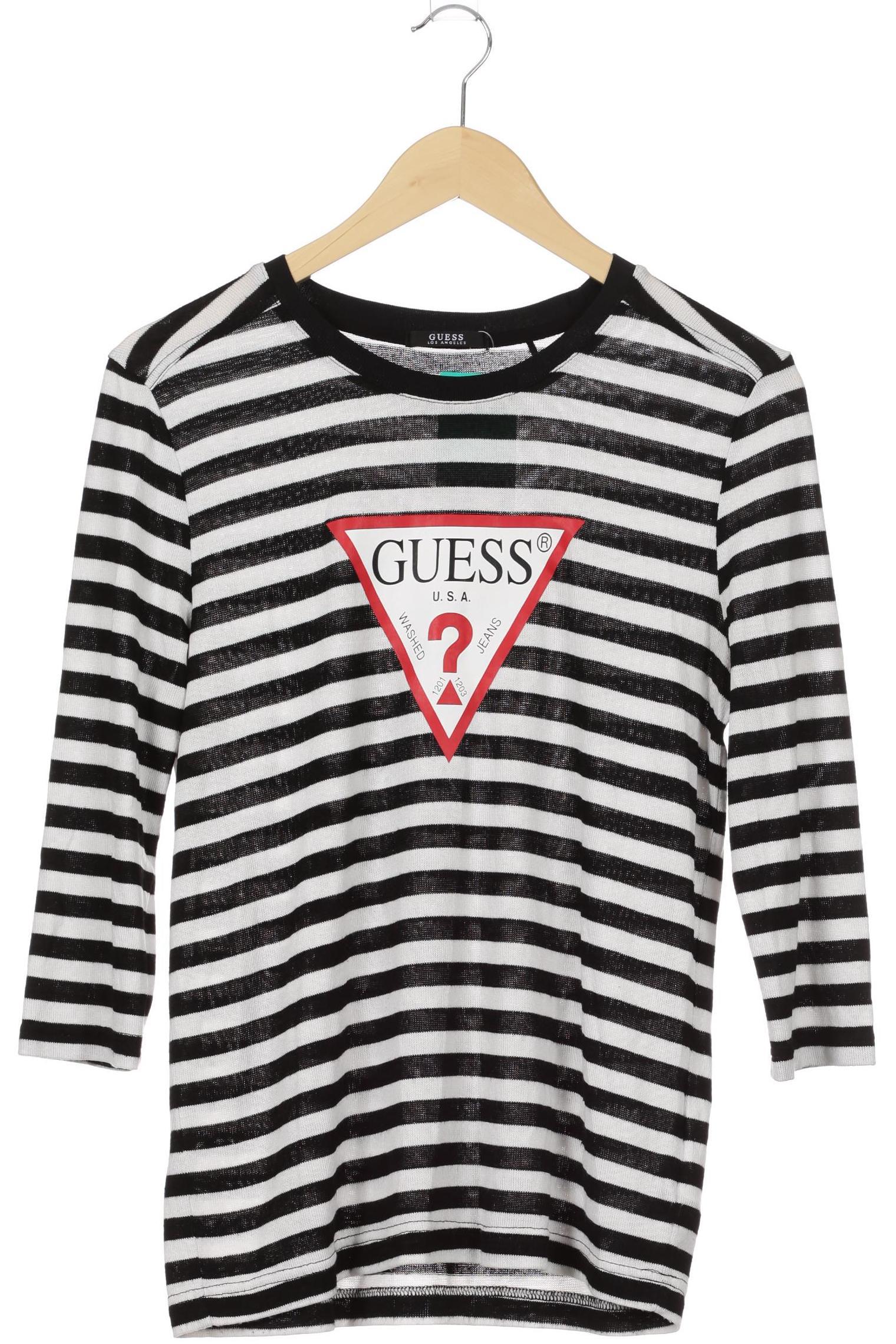 

Guess Damen Langarmshirt, schwarz, Gr.