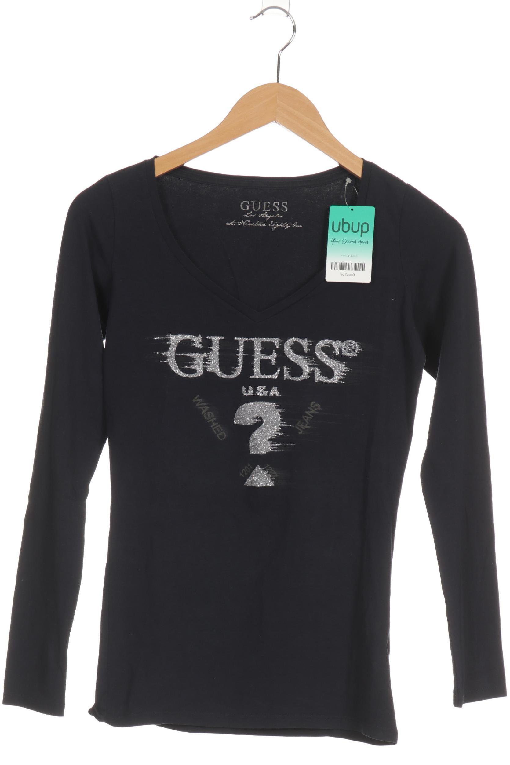 

Guess Damen Langarmshirt, blau, Gr.