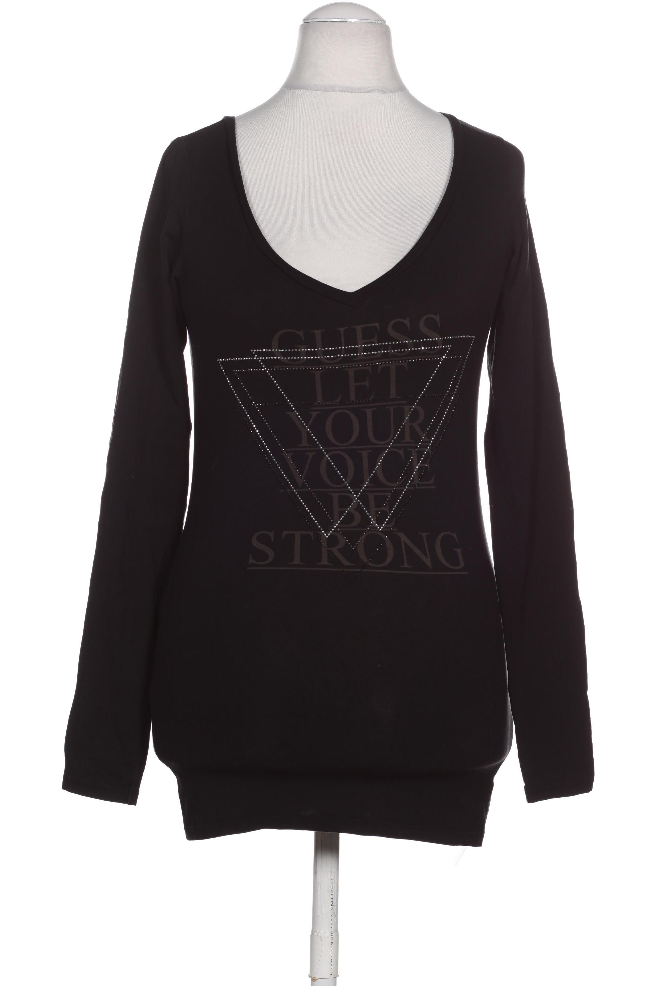 

Guess Damen Langarmshirt, schwarz, Gr.