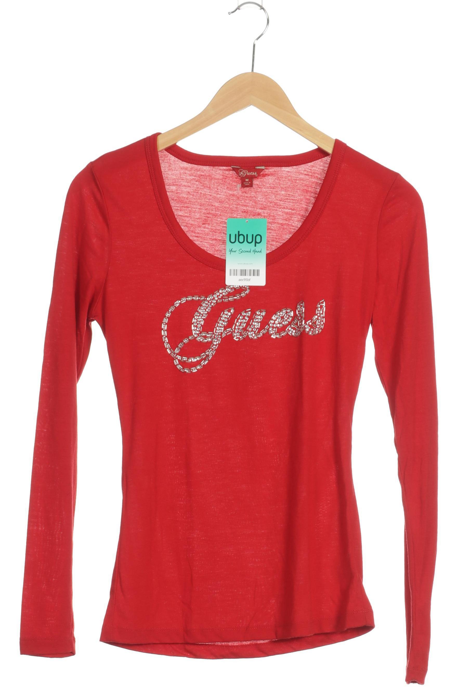 

Guess Damen Langarmshirt, rot, Gr.