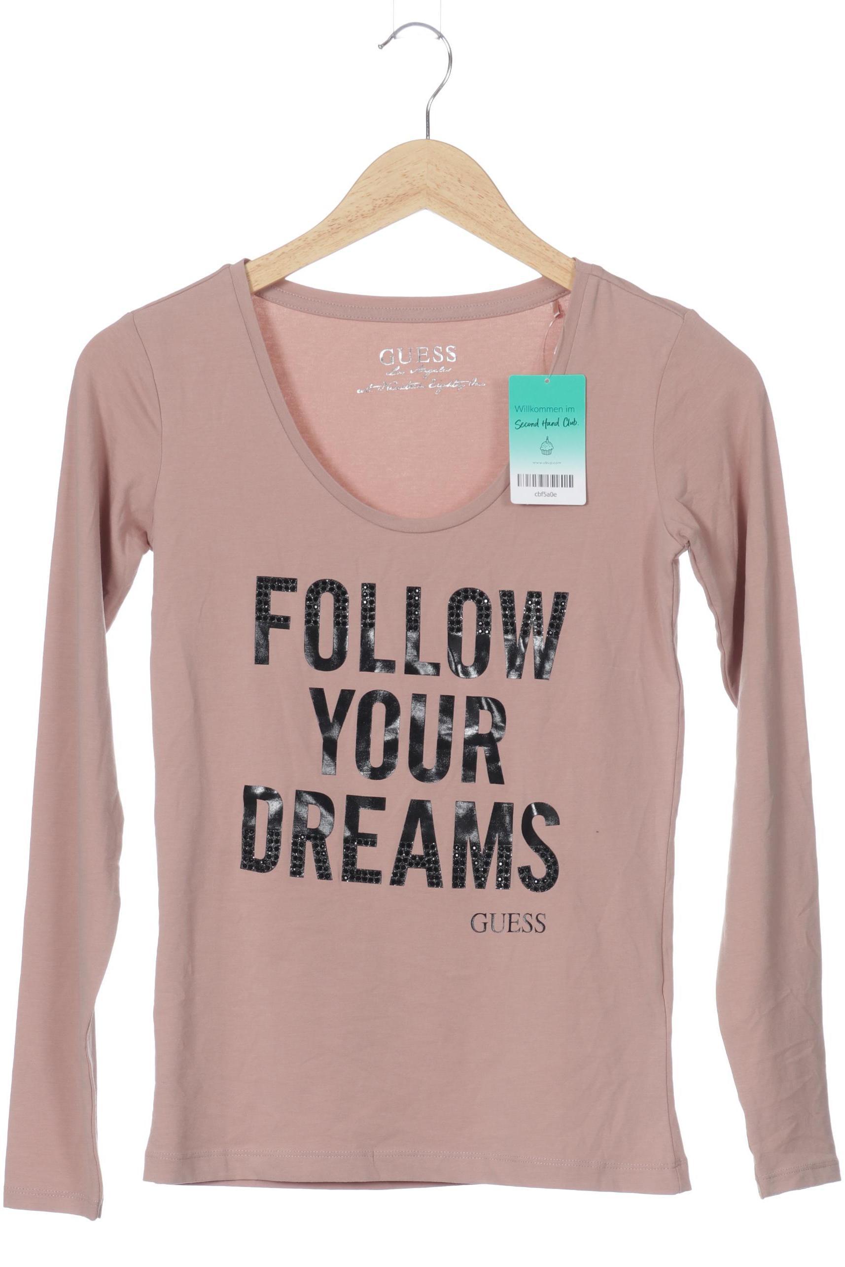 

Guess Damen Langarmshirt, beige, Gr.