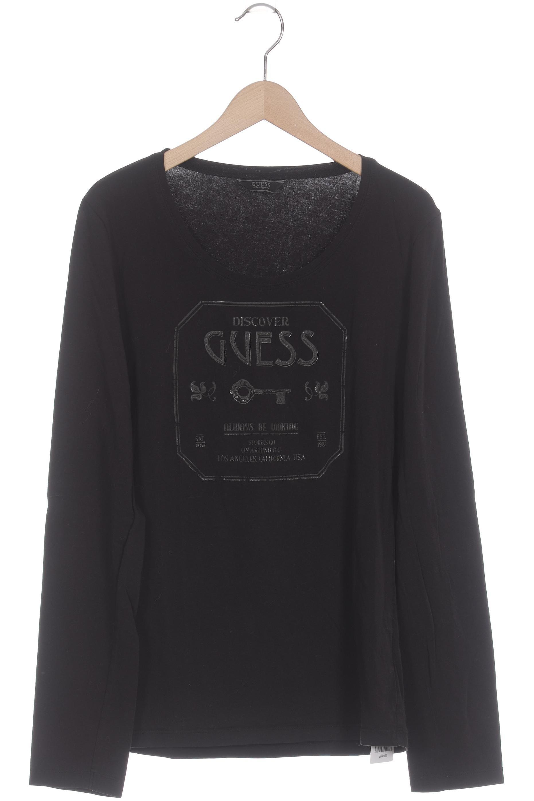 

Guess Damen Langarmshirt, schwarz, Gr.