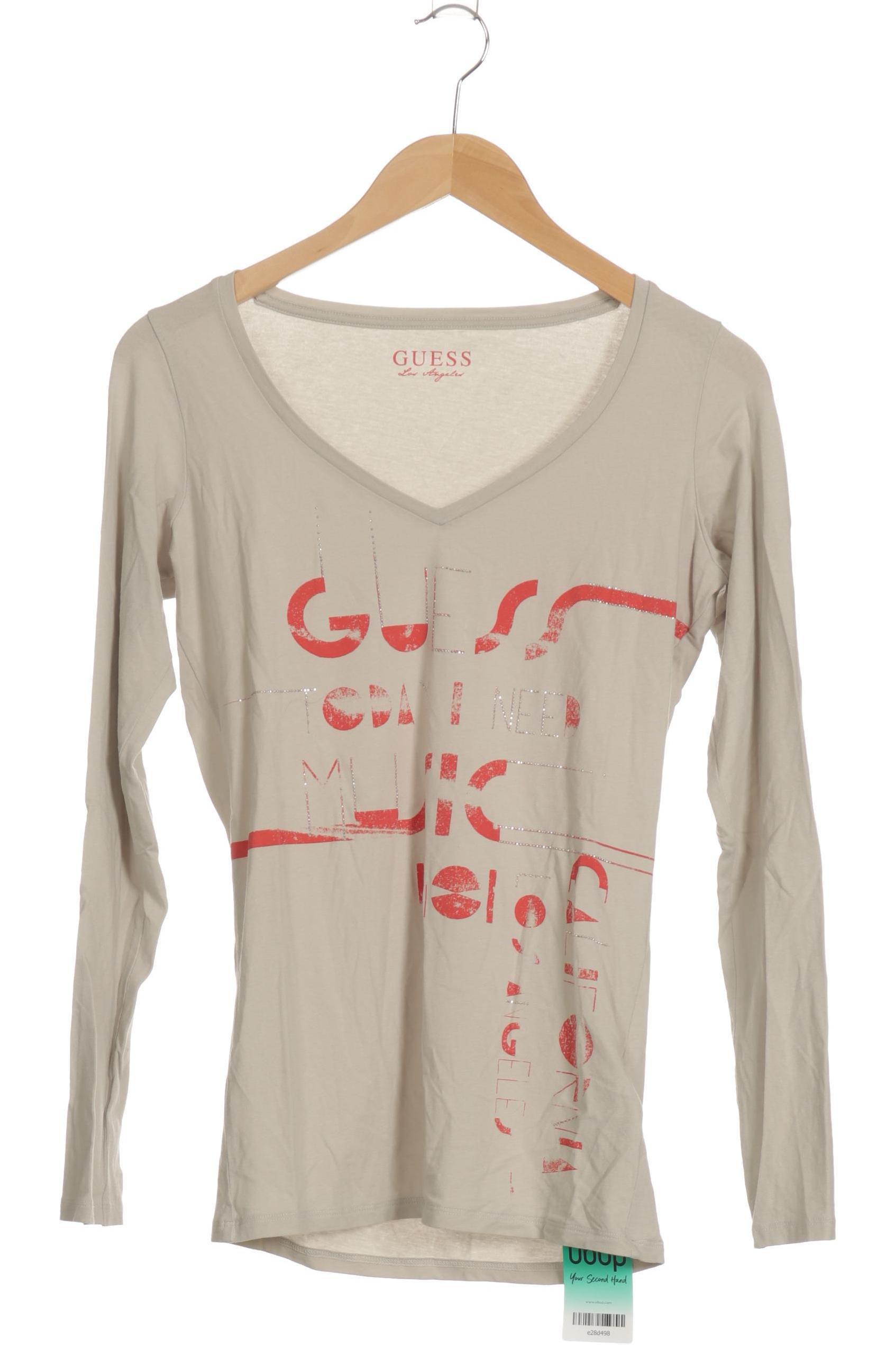 

Guess Damen Langarmshirt, beige, Gr.