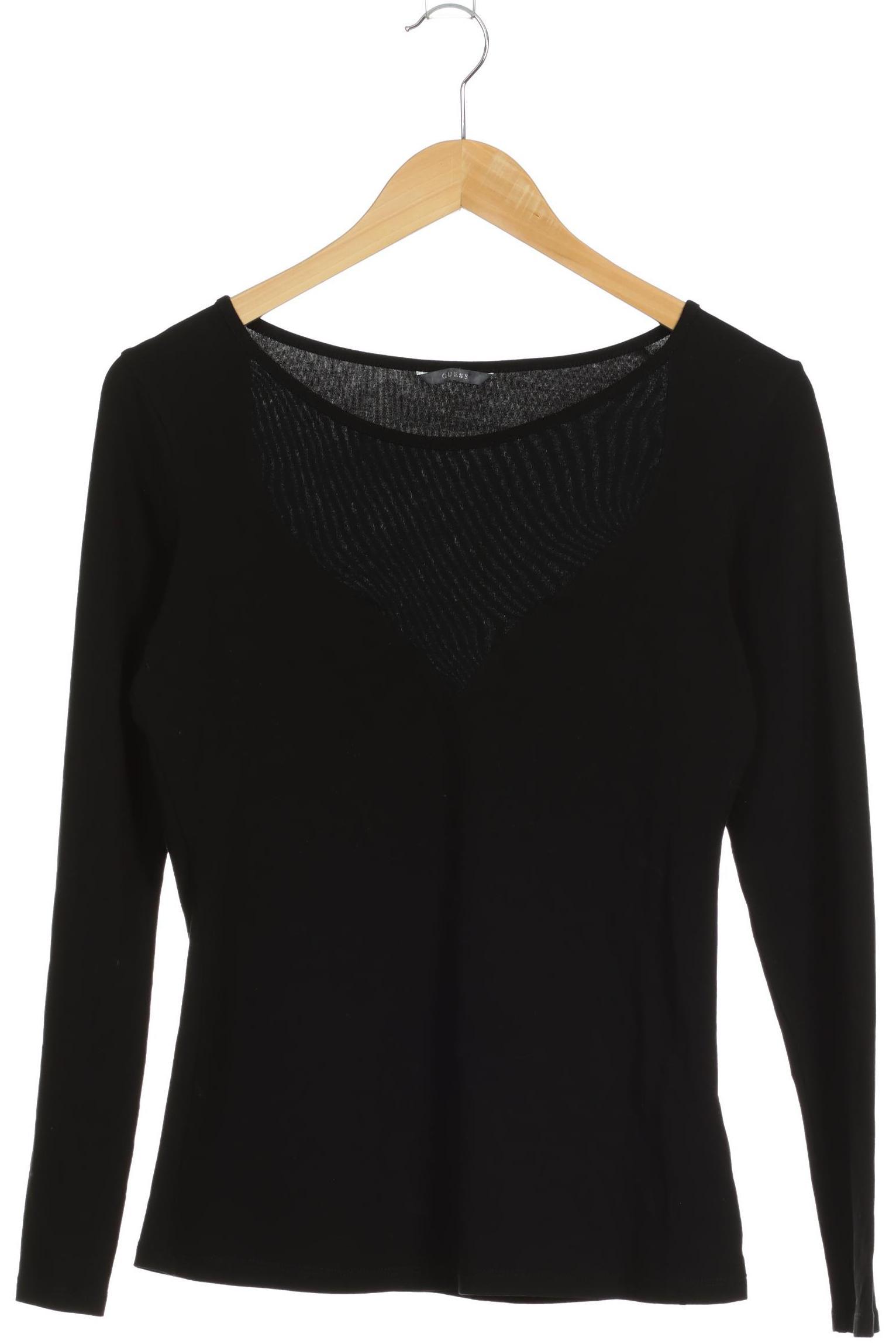 

Guess Damen Langarmshirt, schwarz, Gr.