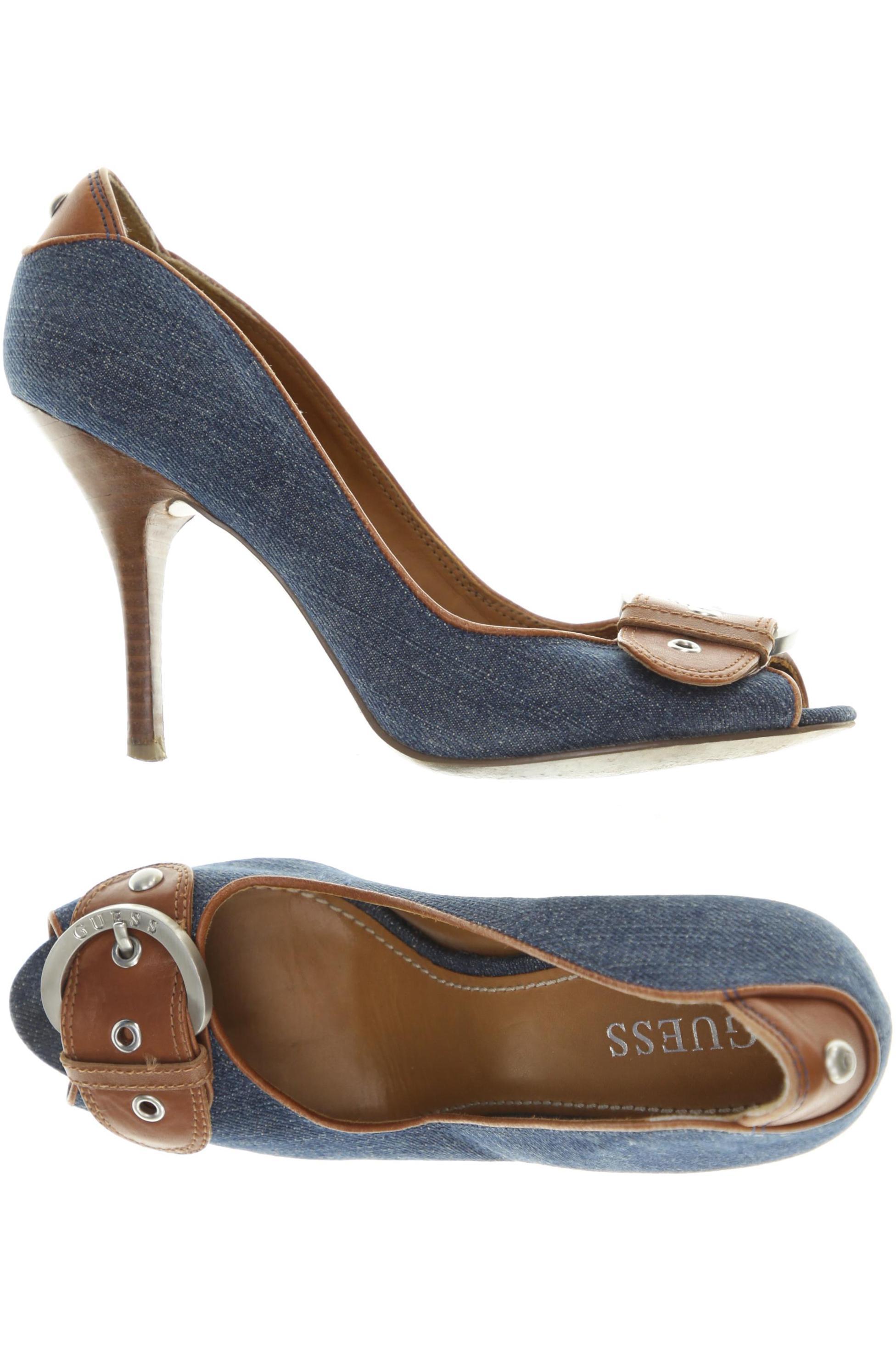 

Guess Damen Pumps, blau, Gr. 38.5