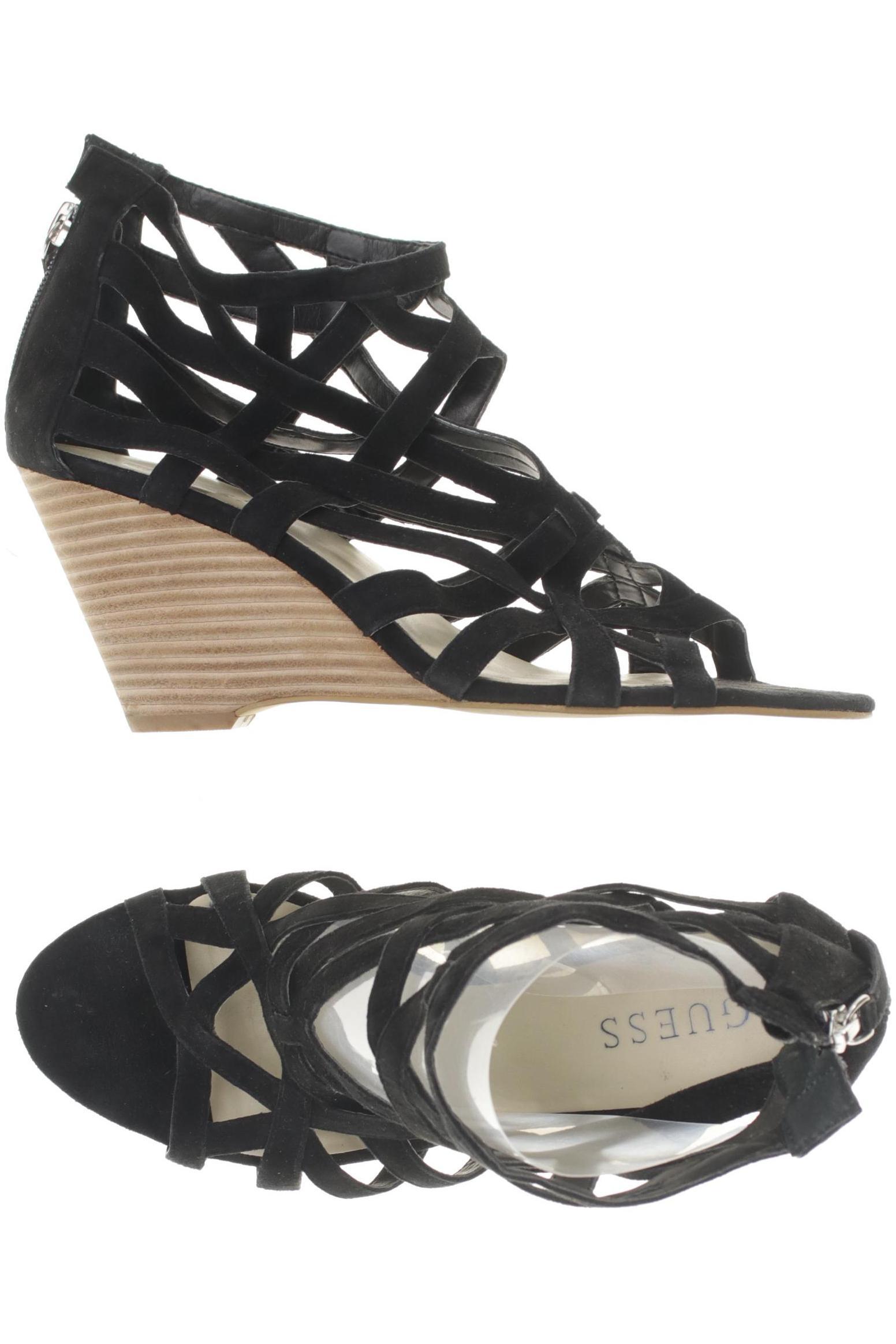 

Guess Damen Sandale, schwarz, Gr. 9