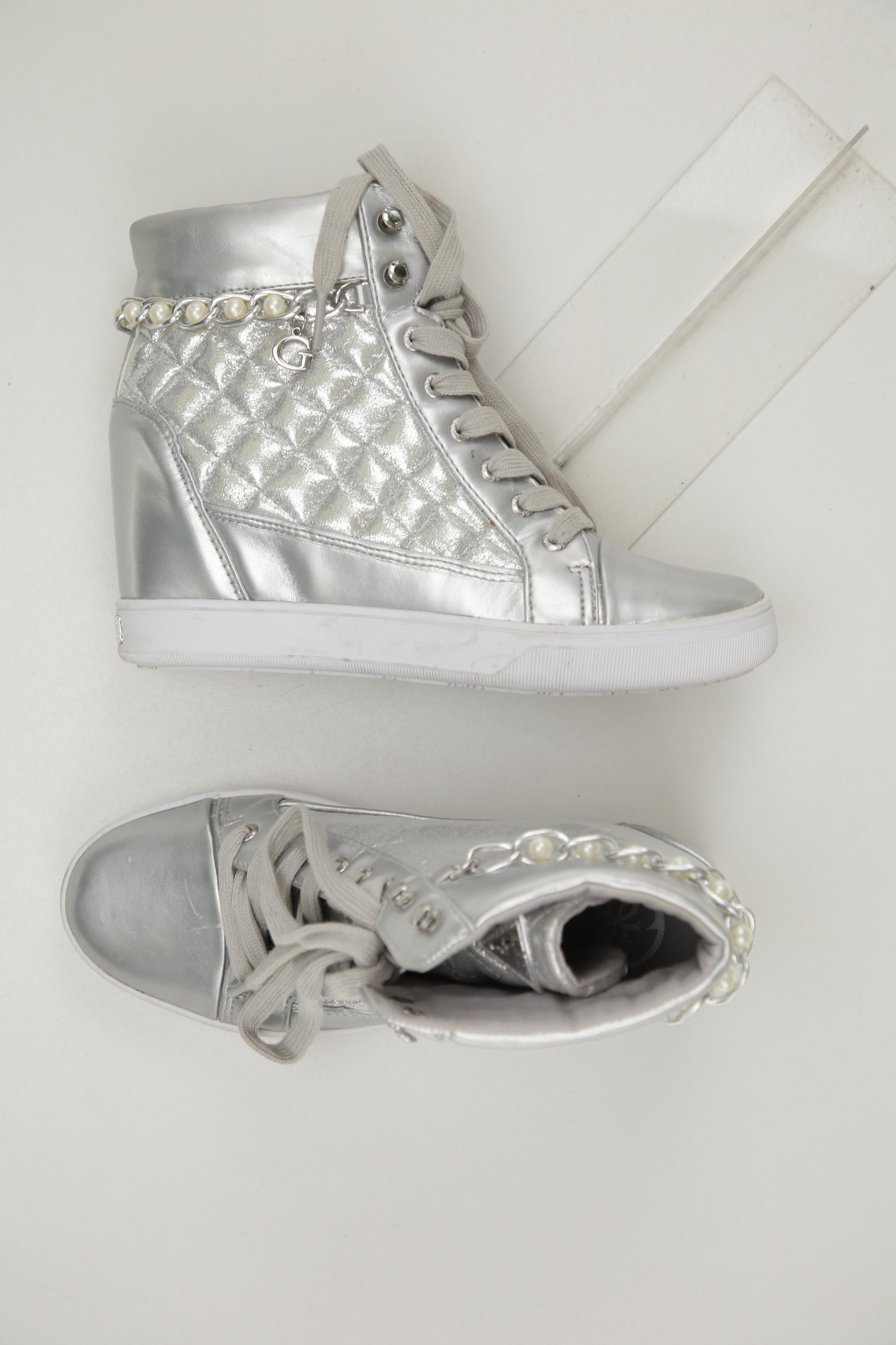 

Guess Damen Sneakers, silber, Gr. 38