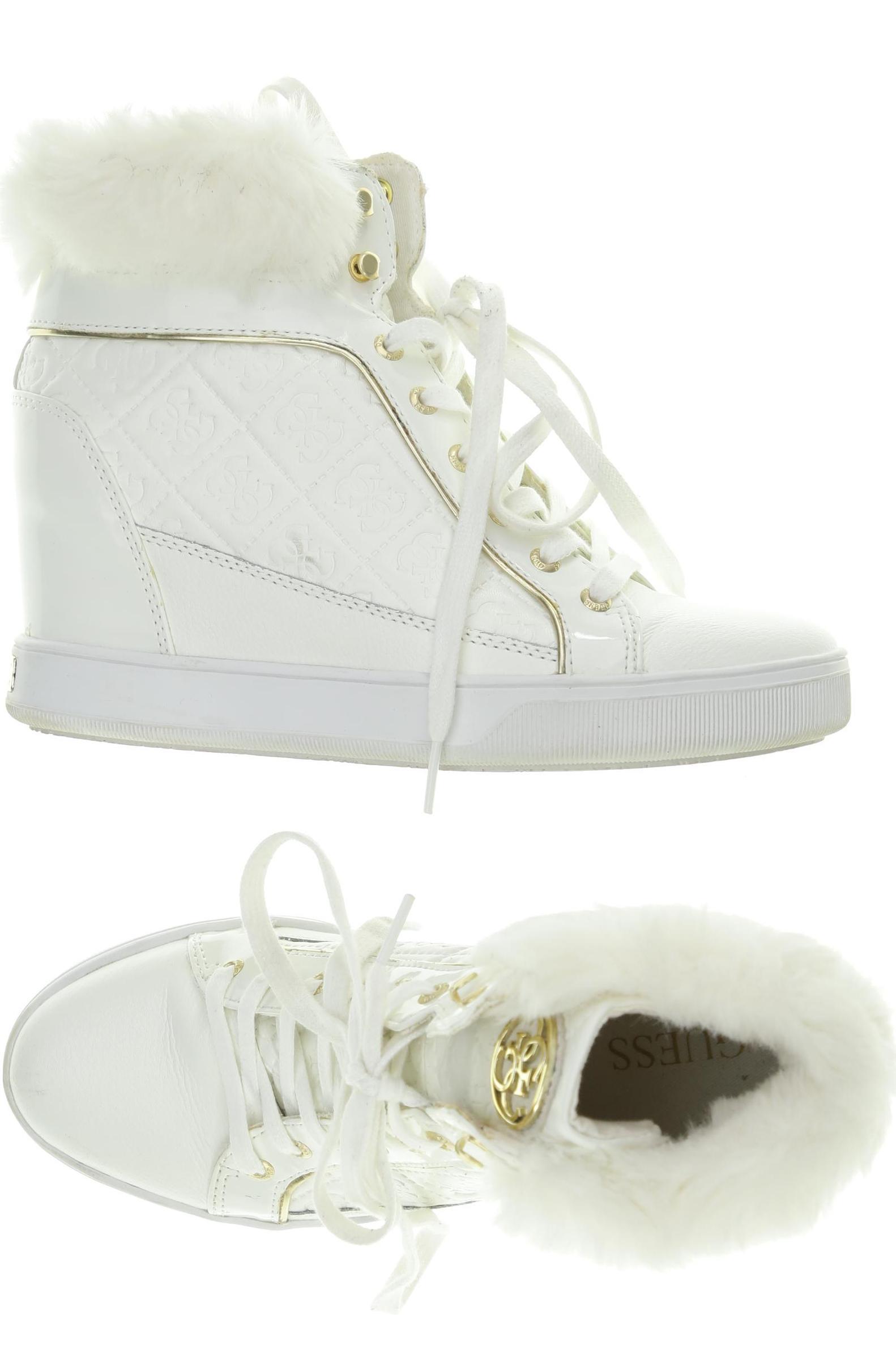 

Guess Damen Stiefelette, weiß, Gr. 38