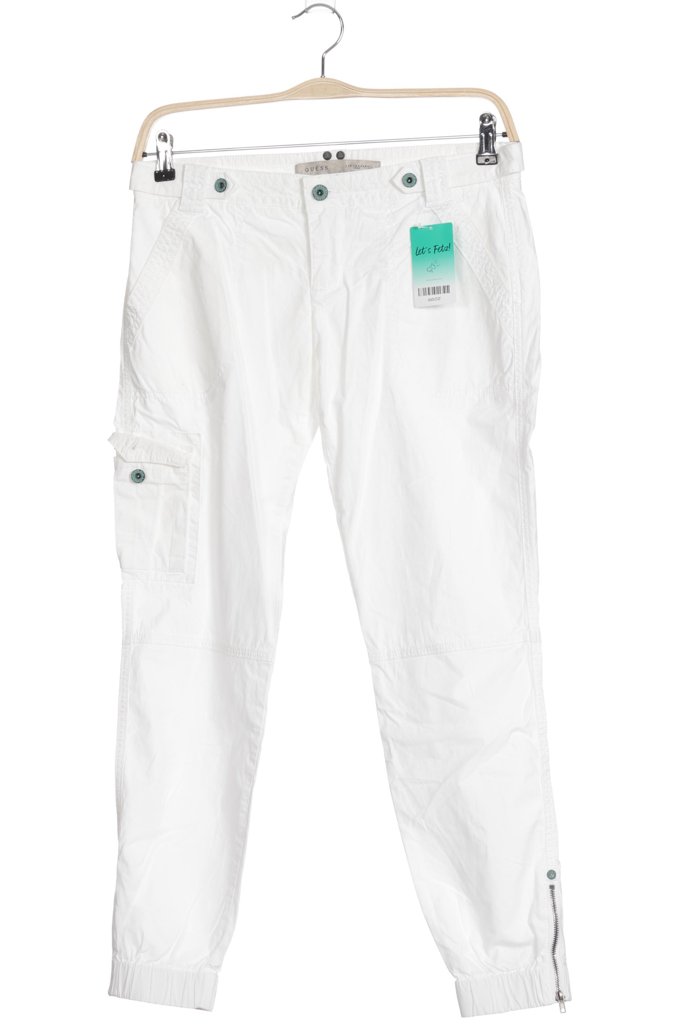 

Guess Damen Stoffhose, weiß, Gr. 6