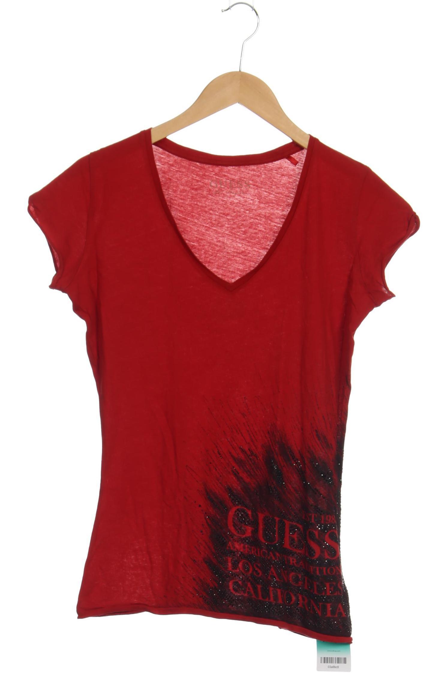 

Guess Damen T-Shirt, rot, Gr.