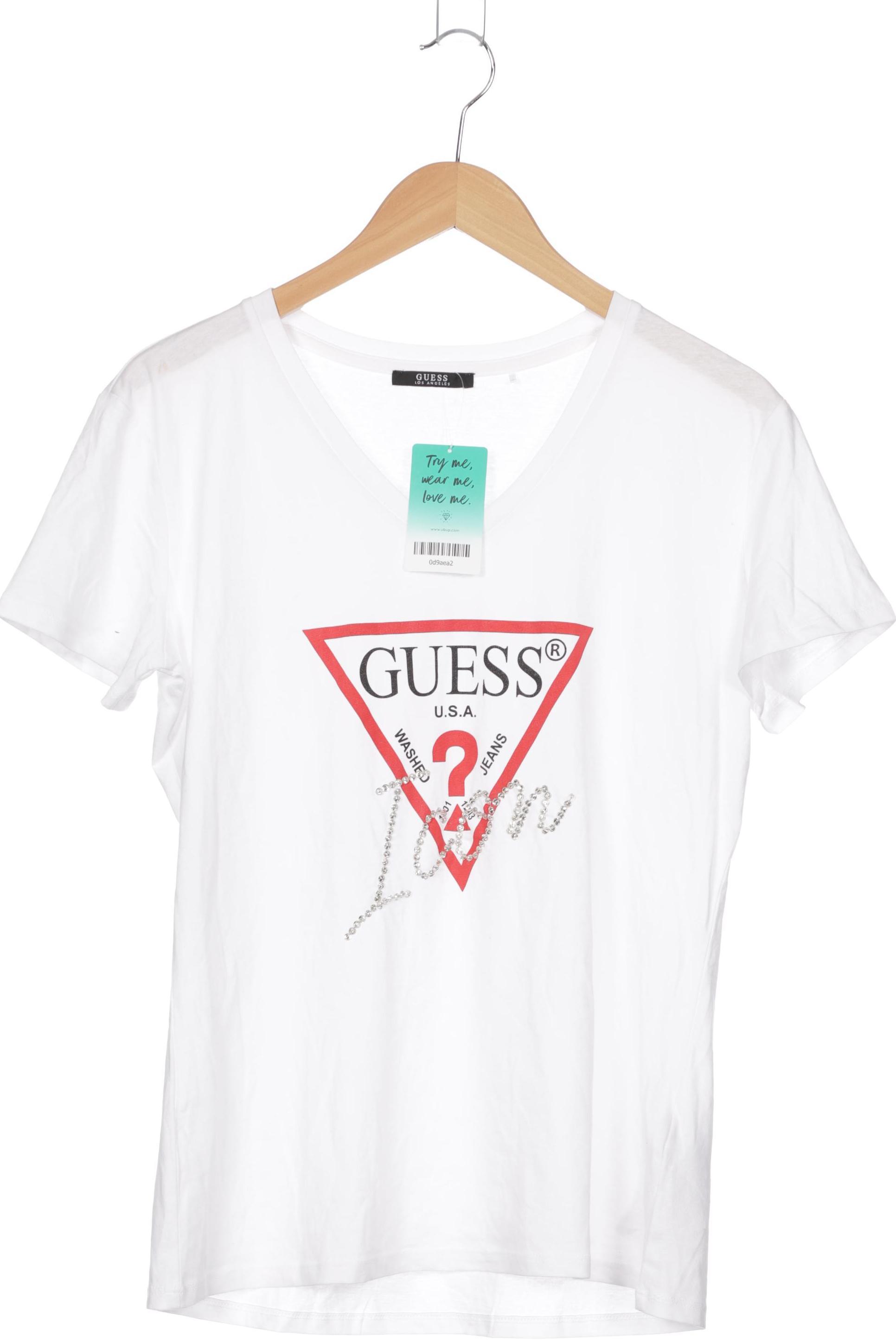 

Guess Damen T-Shirt, weiß, Gr.