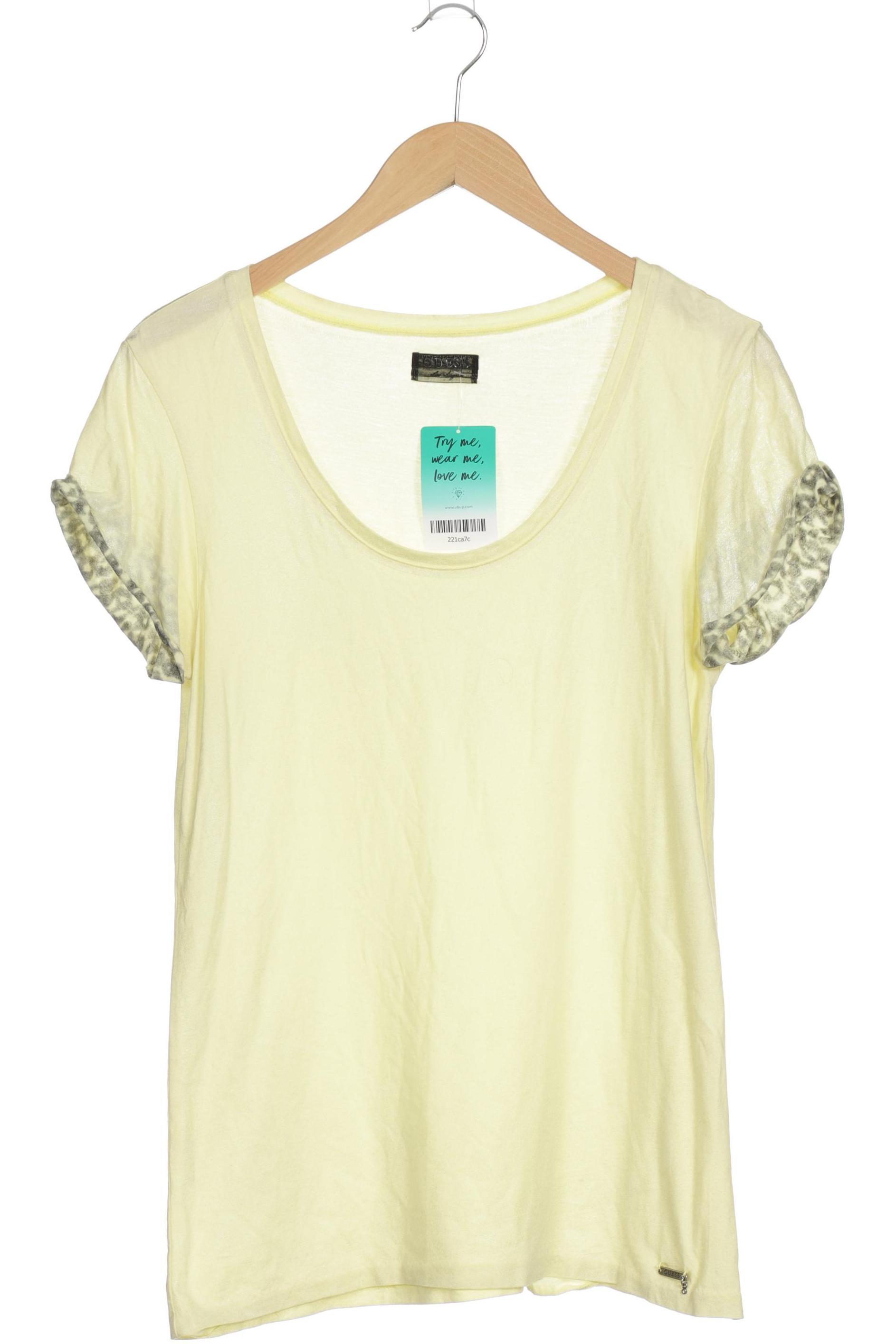 

Guess Damen T-Shirt, gelb, Gr.