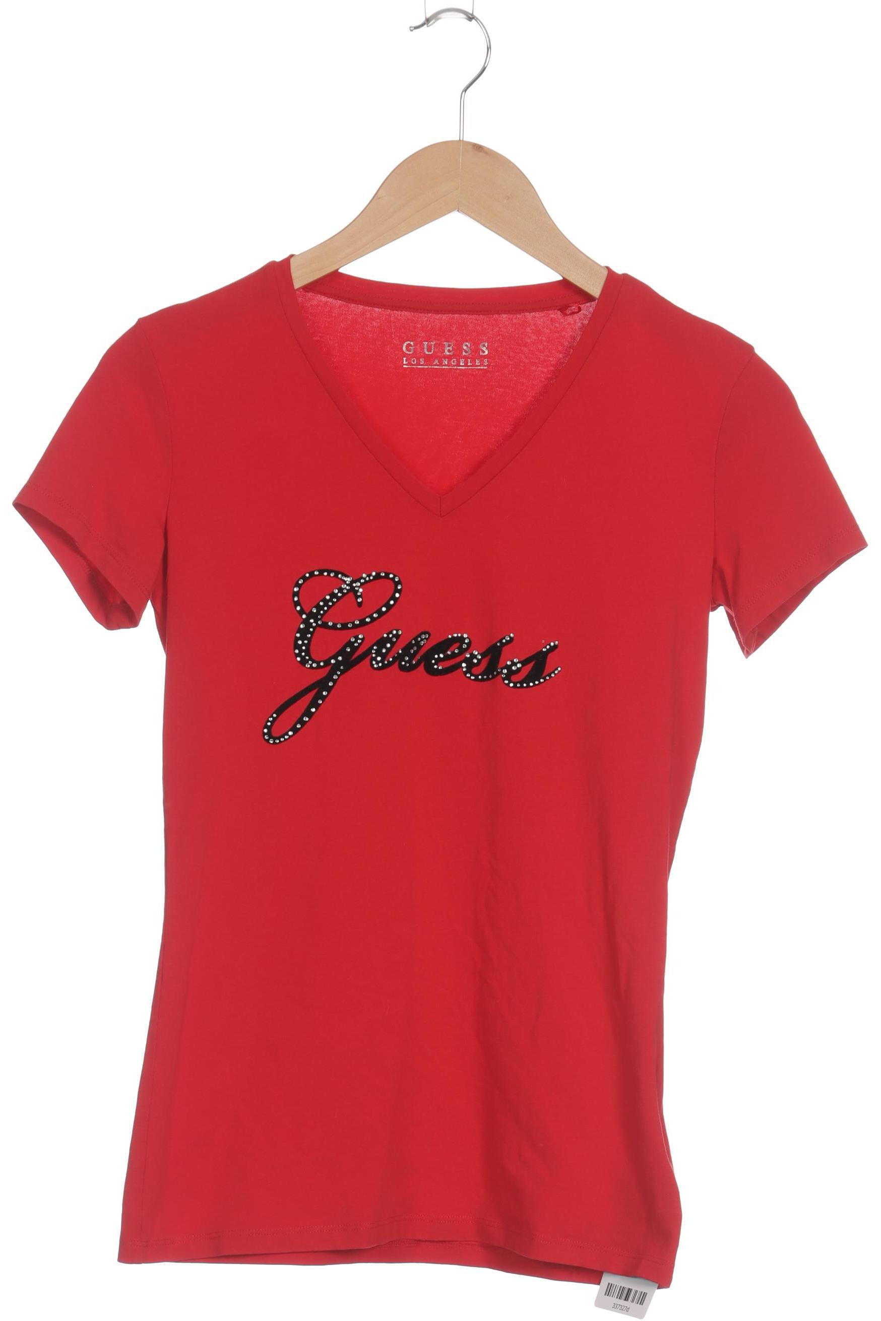 

Guess Damen T-Shirt, rot, Gr.