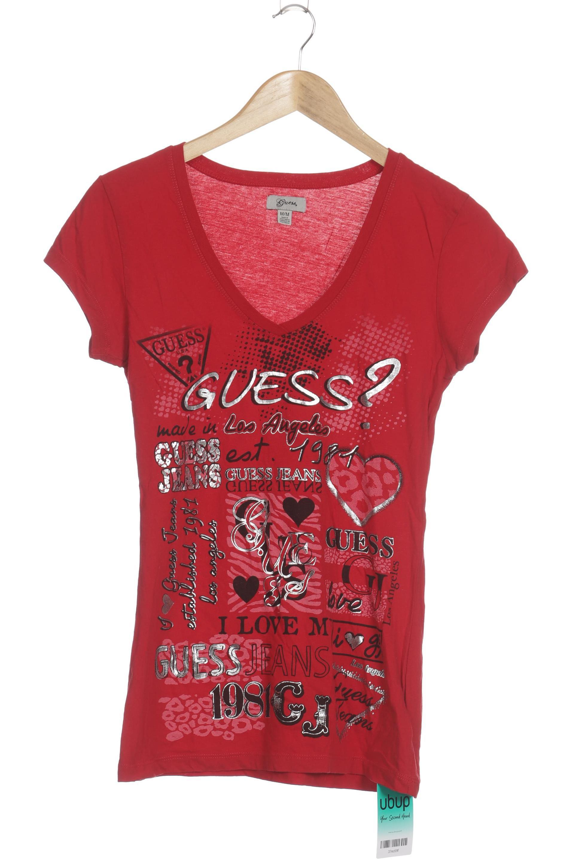 

Guess Damen T-Shirt, rot, Gr.