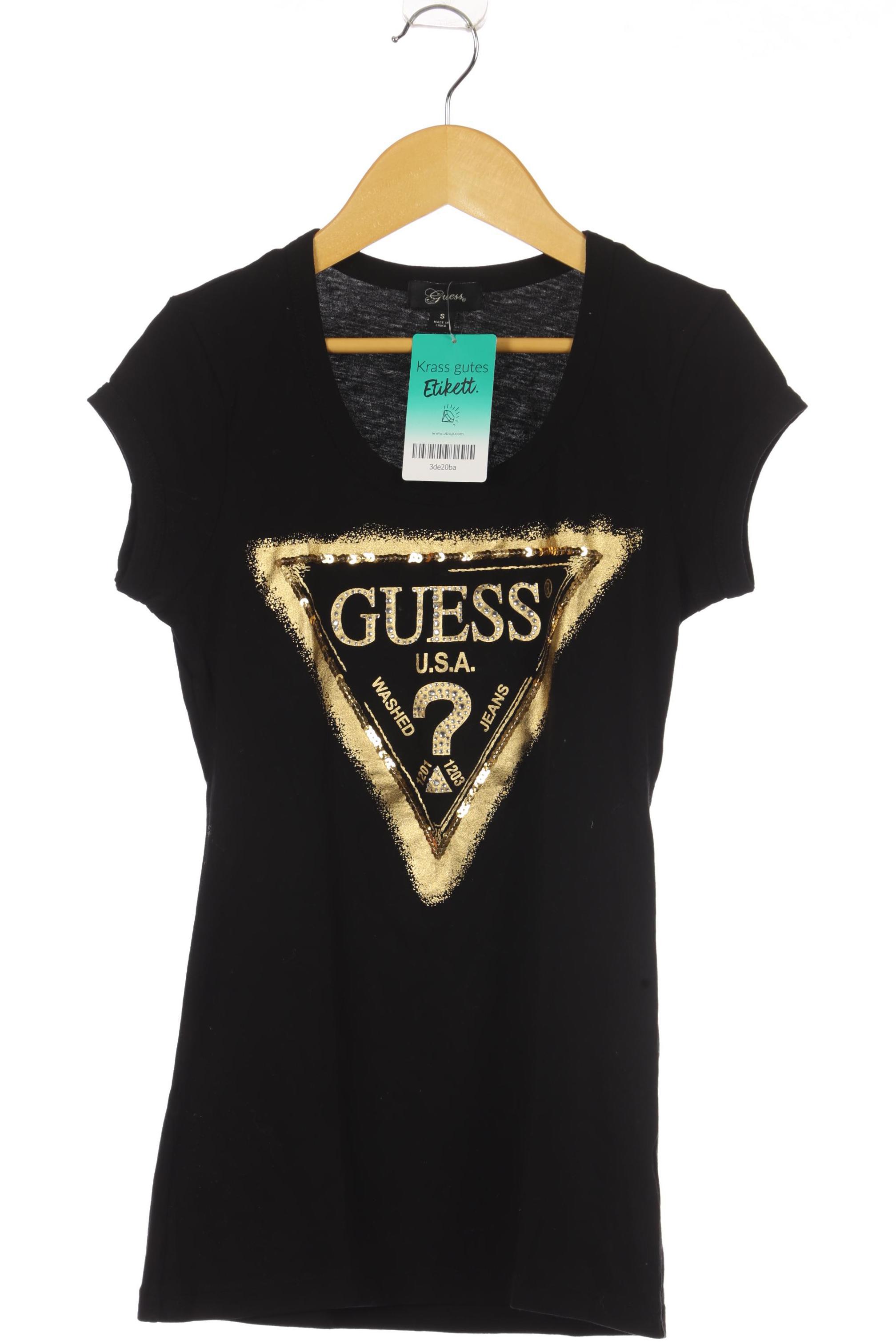 

Guess Damen T-Shirt, schwarz, Gr.
