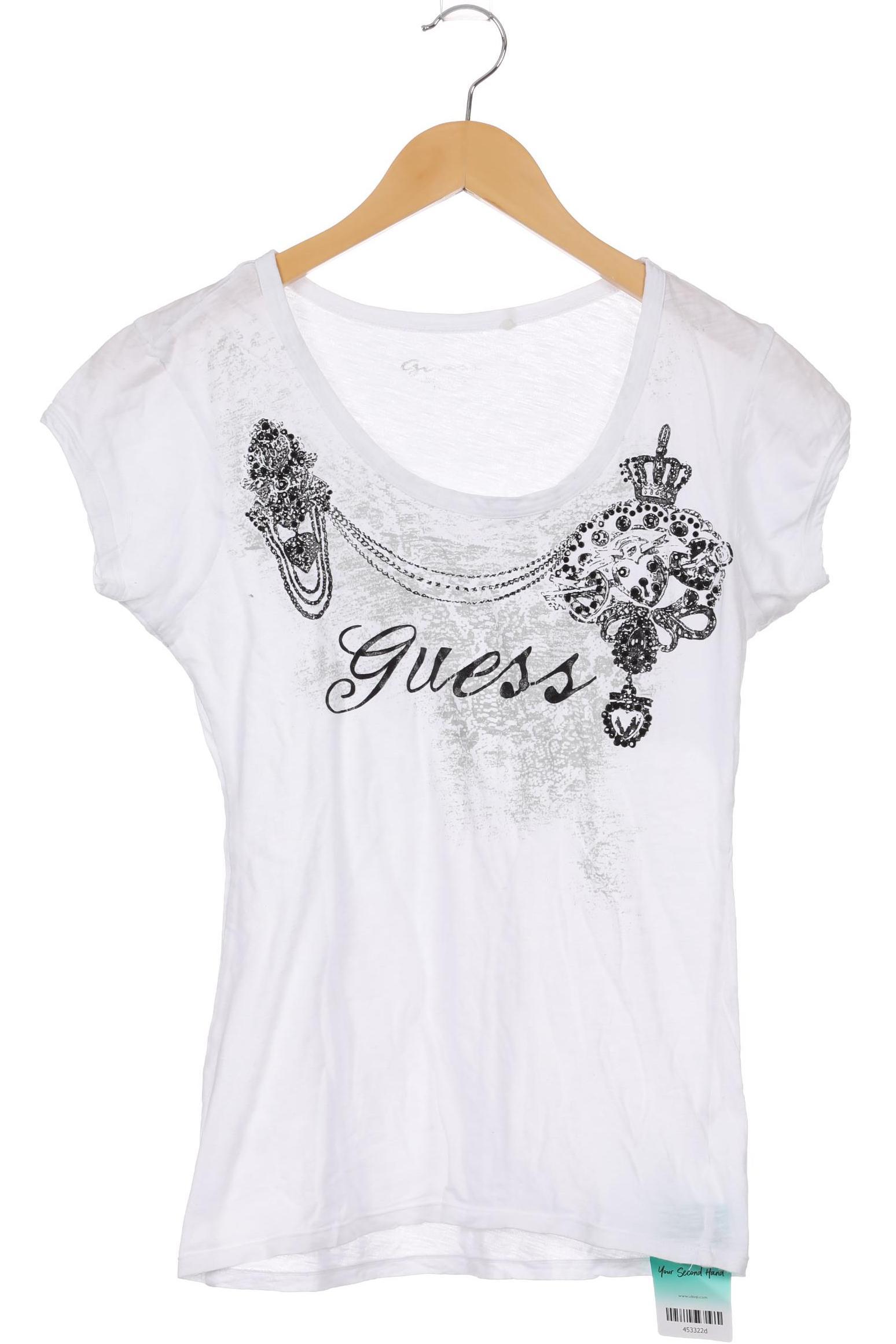 

Guess Damen T-Shirt, weiß, Gr.