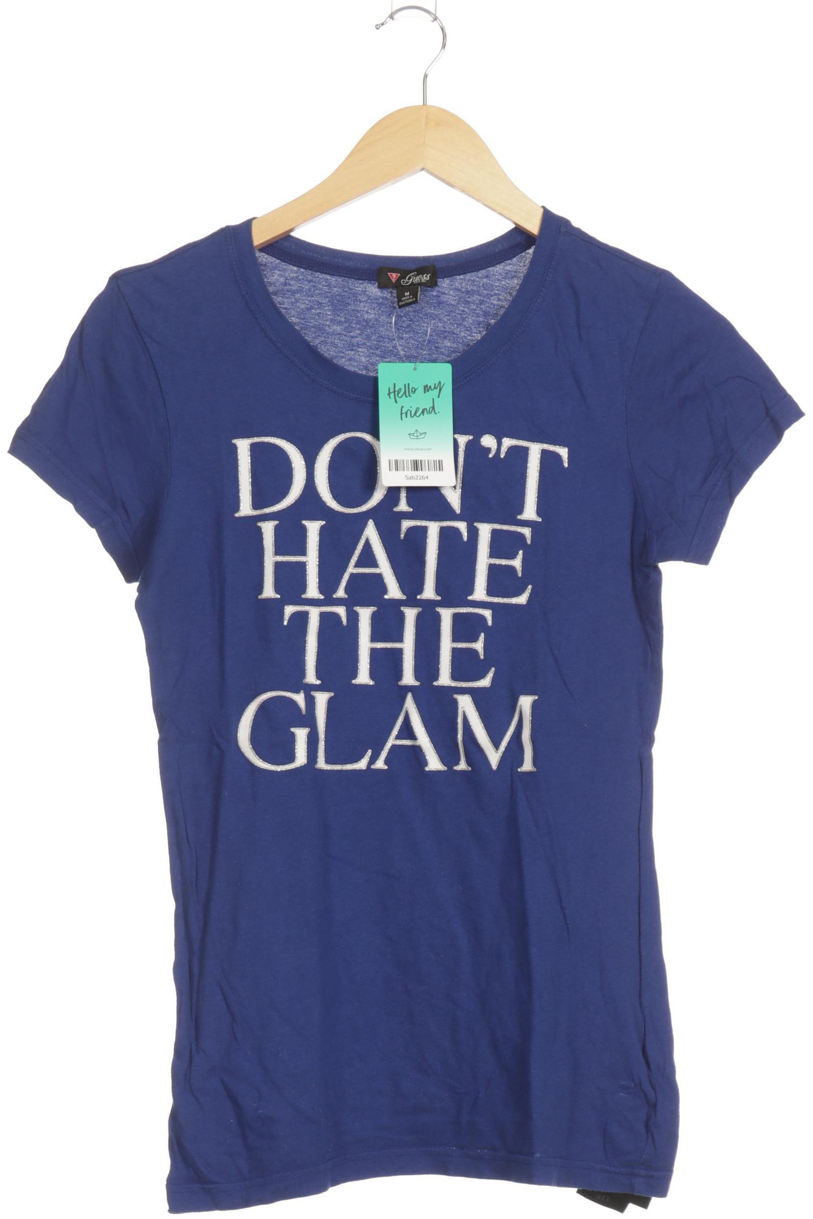 

Guess Damen T-Shirt, blau, Gr.