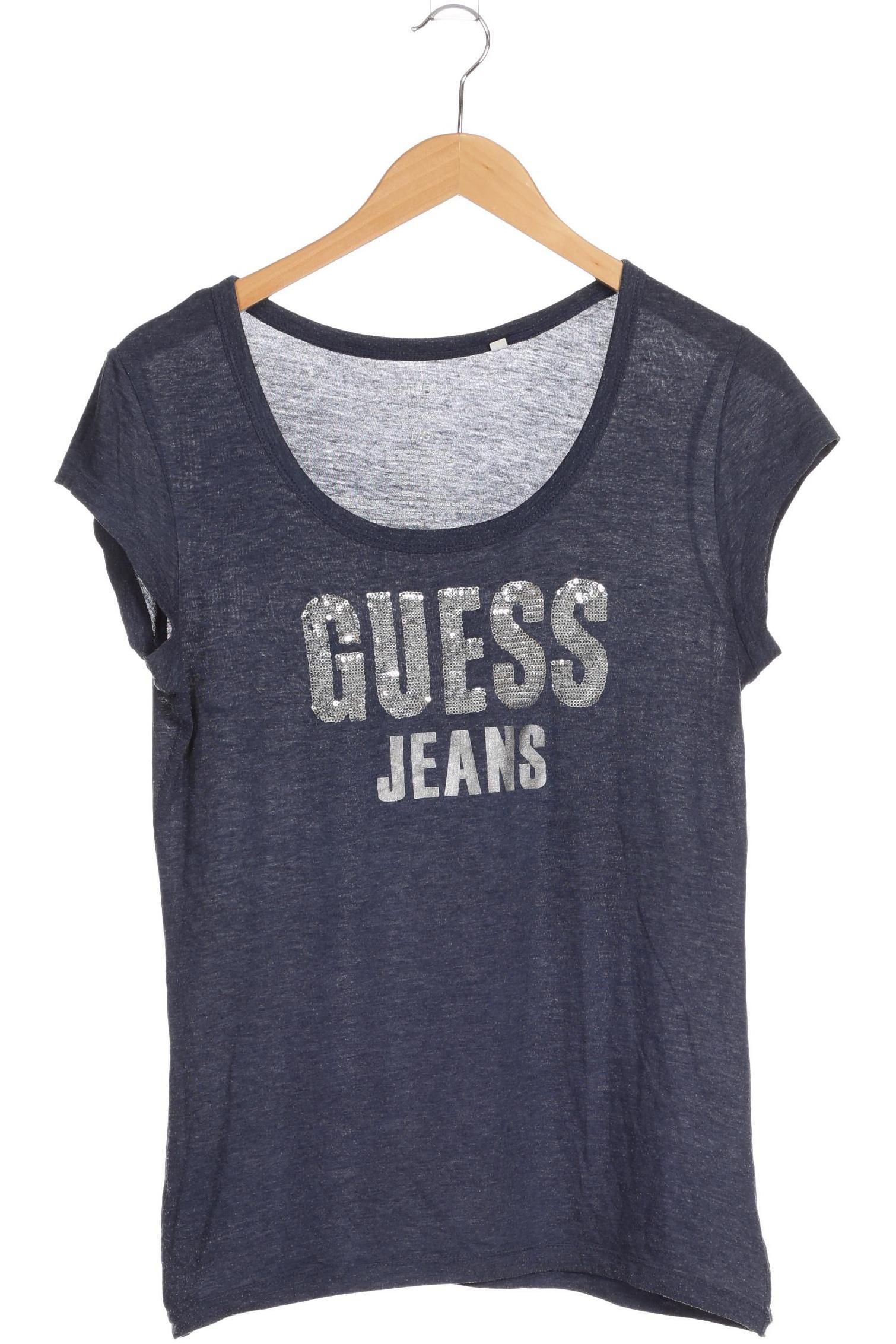 

Guess Damen T-Shirt, blau, Gr.