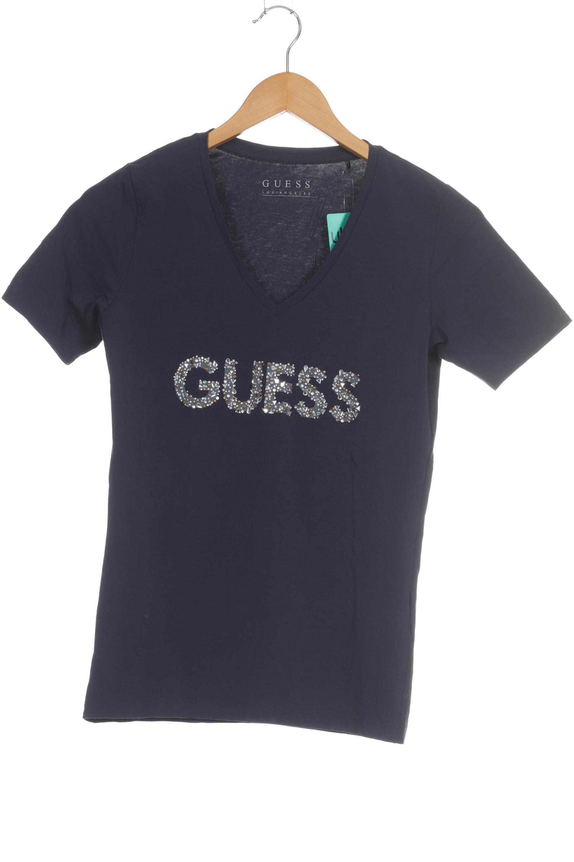 

Guess Damen T-Shirt, blau, Gr.