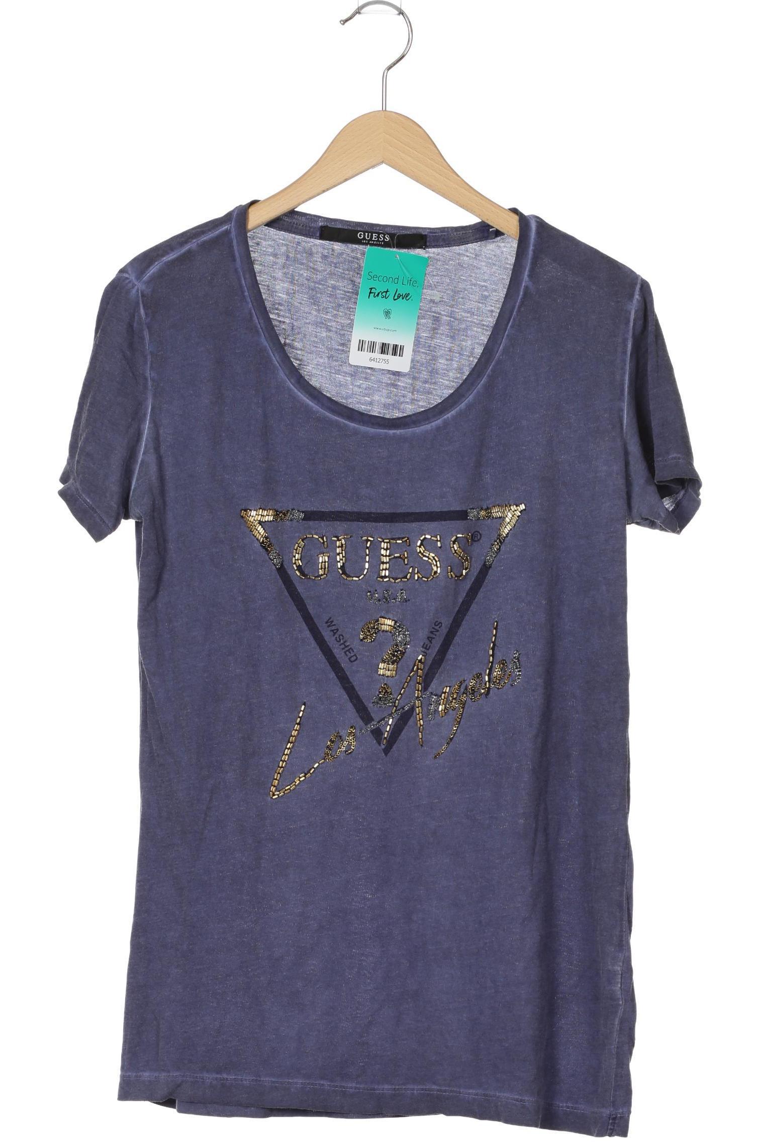 

Guess Damen T-Shirt, blau, Gr.